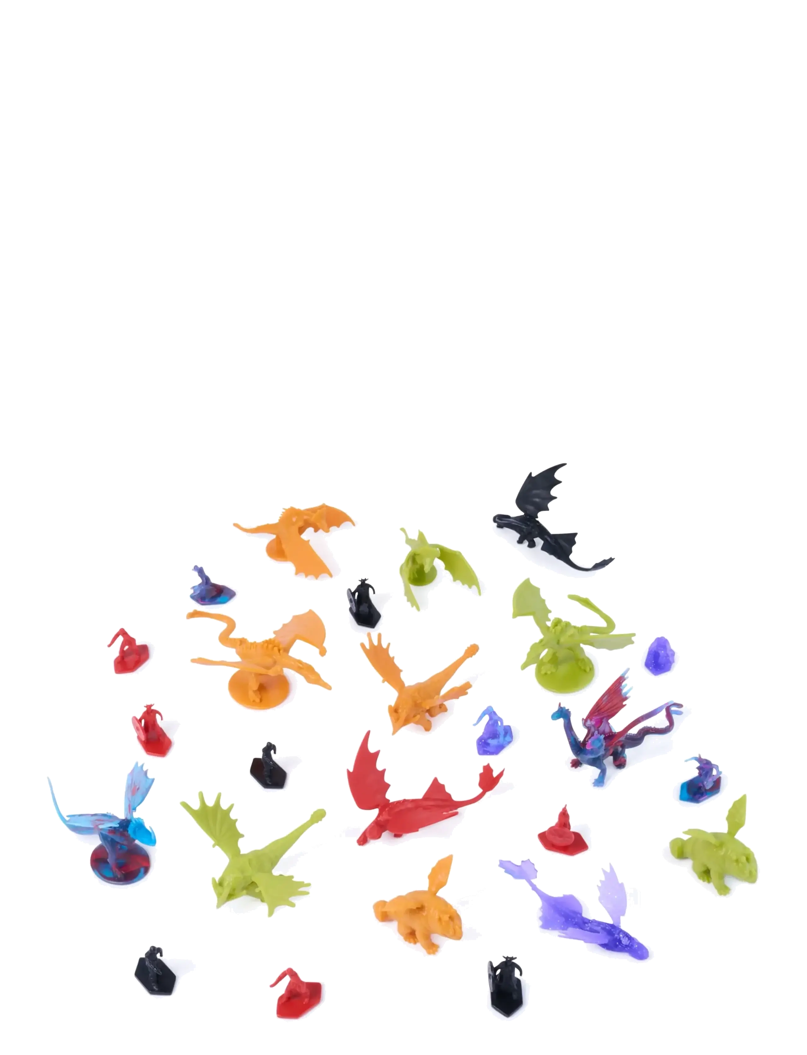 Dragon - Dragons 25 pcs Bucket of Dragons Collectibles - film- & eventyrsfigurer - multi - 1