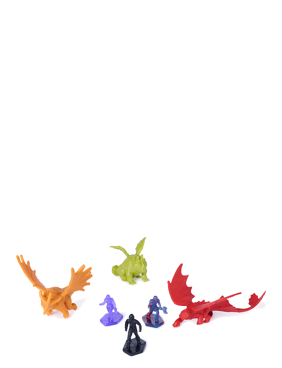 Dragon - Dragons 25 pcs Bucket of Dragons Collectibles - film- & eventyrsfigurer - multi - 5