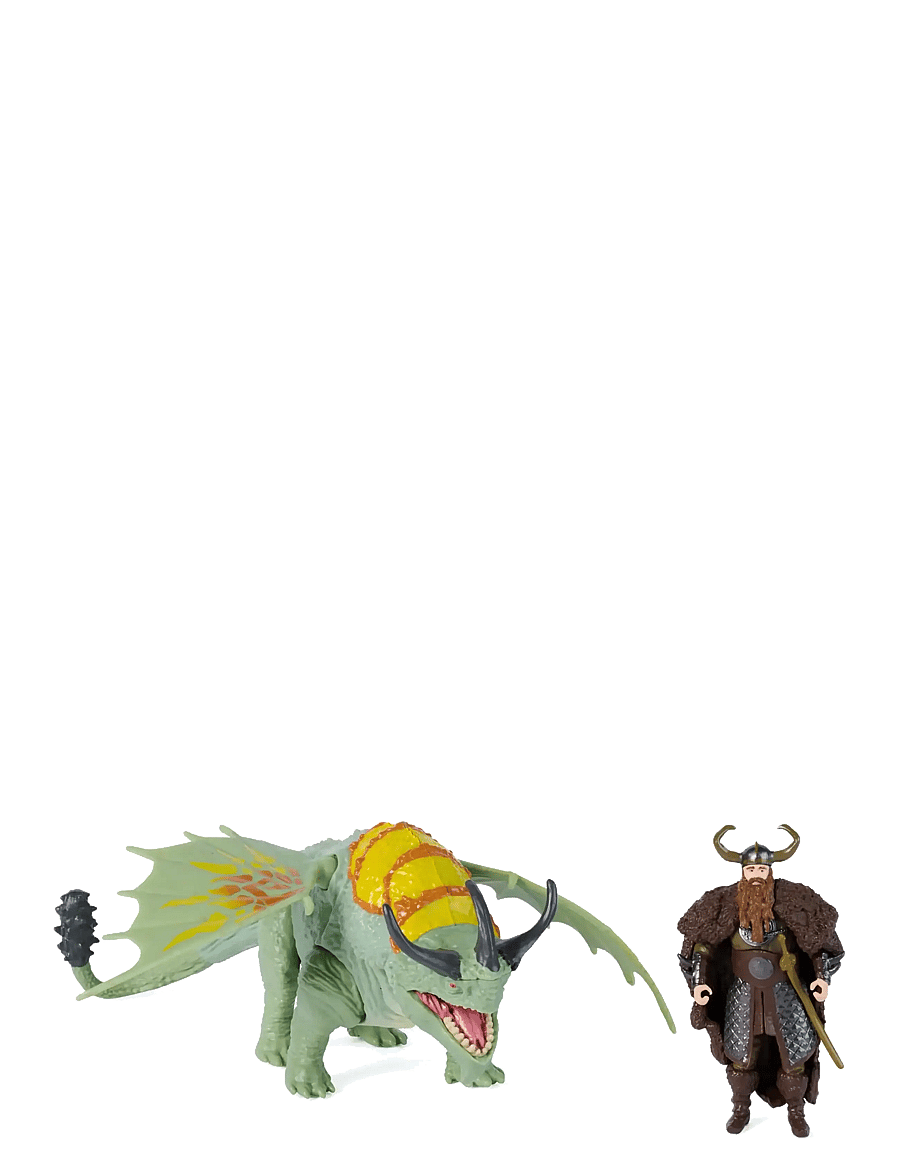Dragon - Dragons Viking & Dragon-Rumblehorn & Stoick - kvikmynda- og ævintýrapersónur - multi - 1
