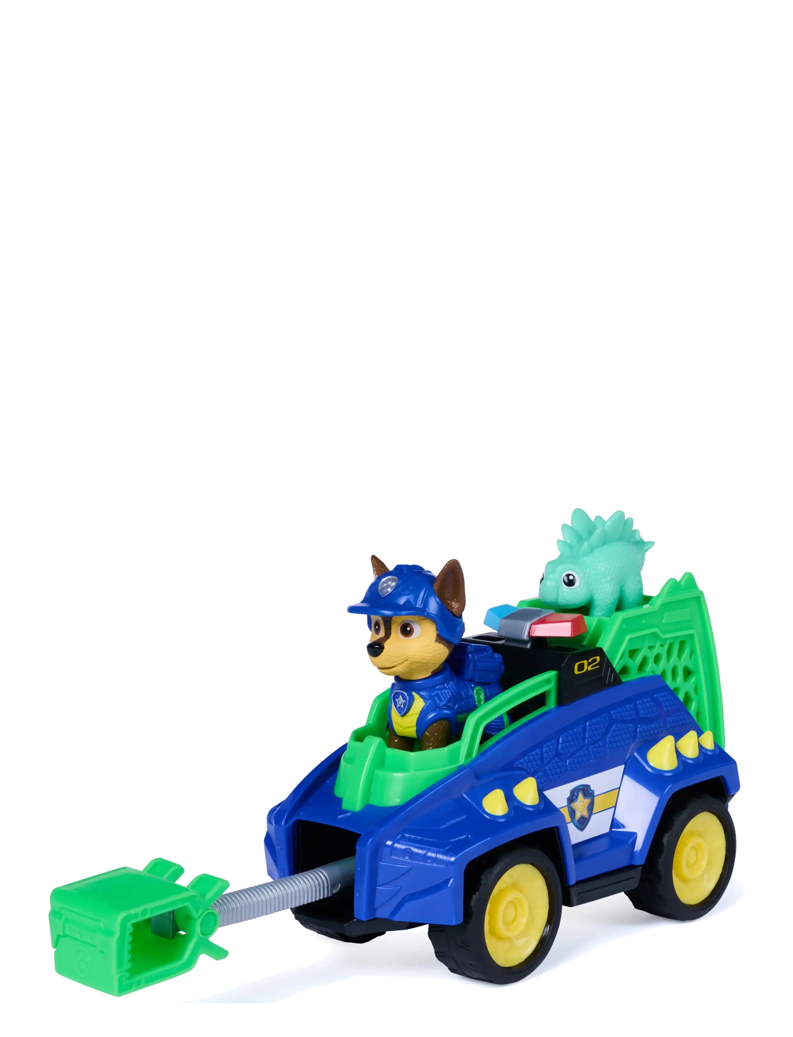 Paw Patrol Paw Patrol: Dino Filmen Dino-Tema-Køretøj Chase, One Size, Multi/patterned, Legesæt Og Actionfigurer > Film- Og Eventyrfigurer, Børn