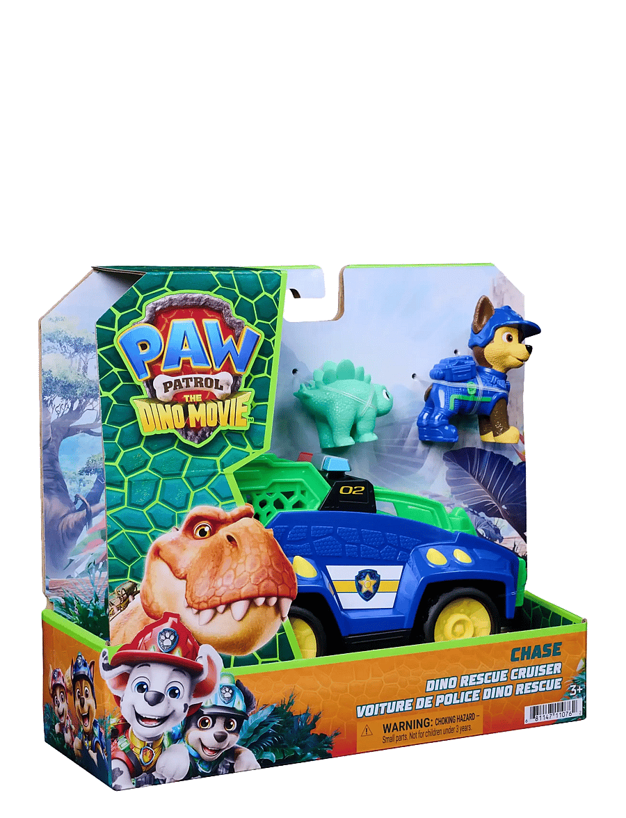 Paw Patrol - Paw Patrol: Dinosaurie-filmen Dino-temafordon Chase - film & sagofigurer - multi - 1