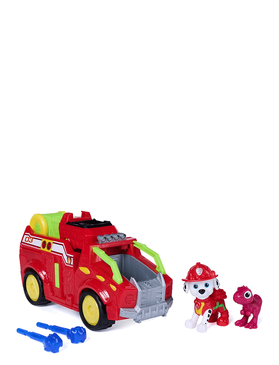 Paw Patrol - Paw Patrol: Dinosaurie-filmen Dino-temafordon Marshall - film & sagofigurer - multi - 0