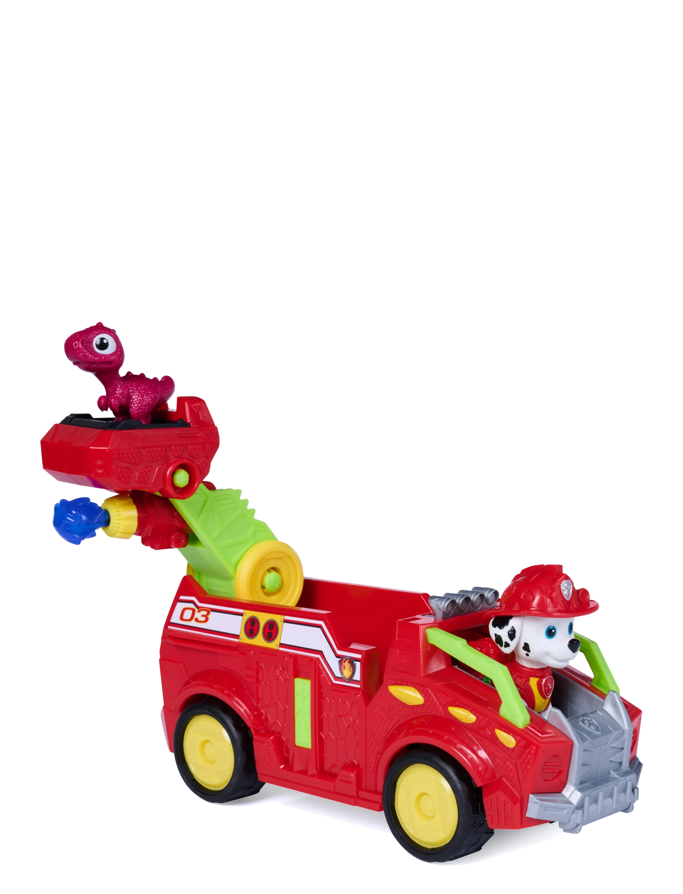 Paw Patrol - Paw Patrol: Dinosaurie-filmen Dino-temafordon Marshall - film & sagofigurer - multi - 2