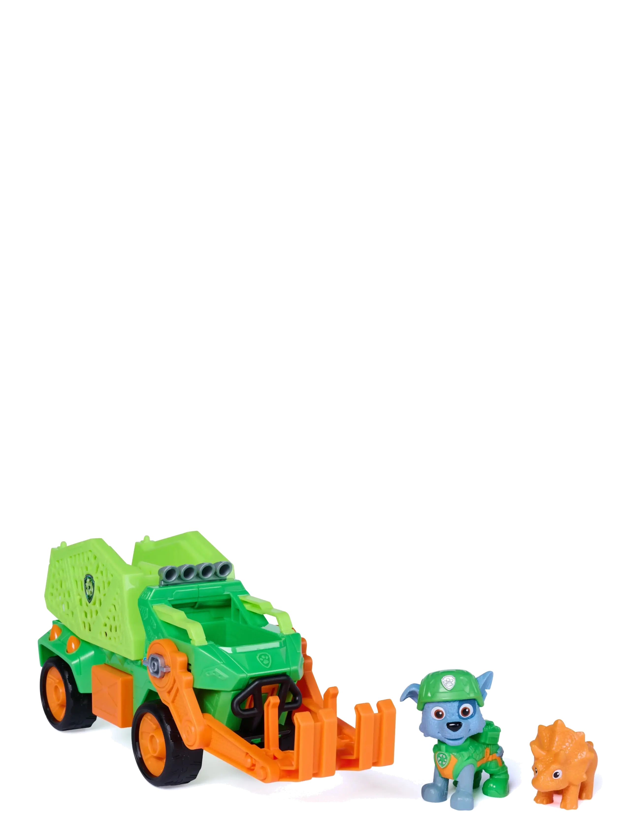 Paw Patrol Paw Patrol: Dino Filmen Dino Tema Køretøj Rocky, One Size, Green, Legesæt Og Actionfigurer > Film- Og Eventyrfigurer, Børn