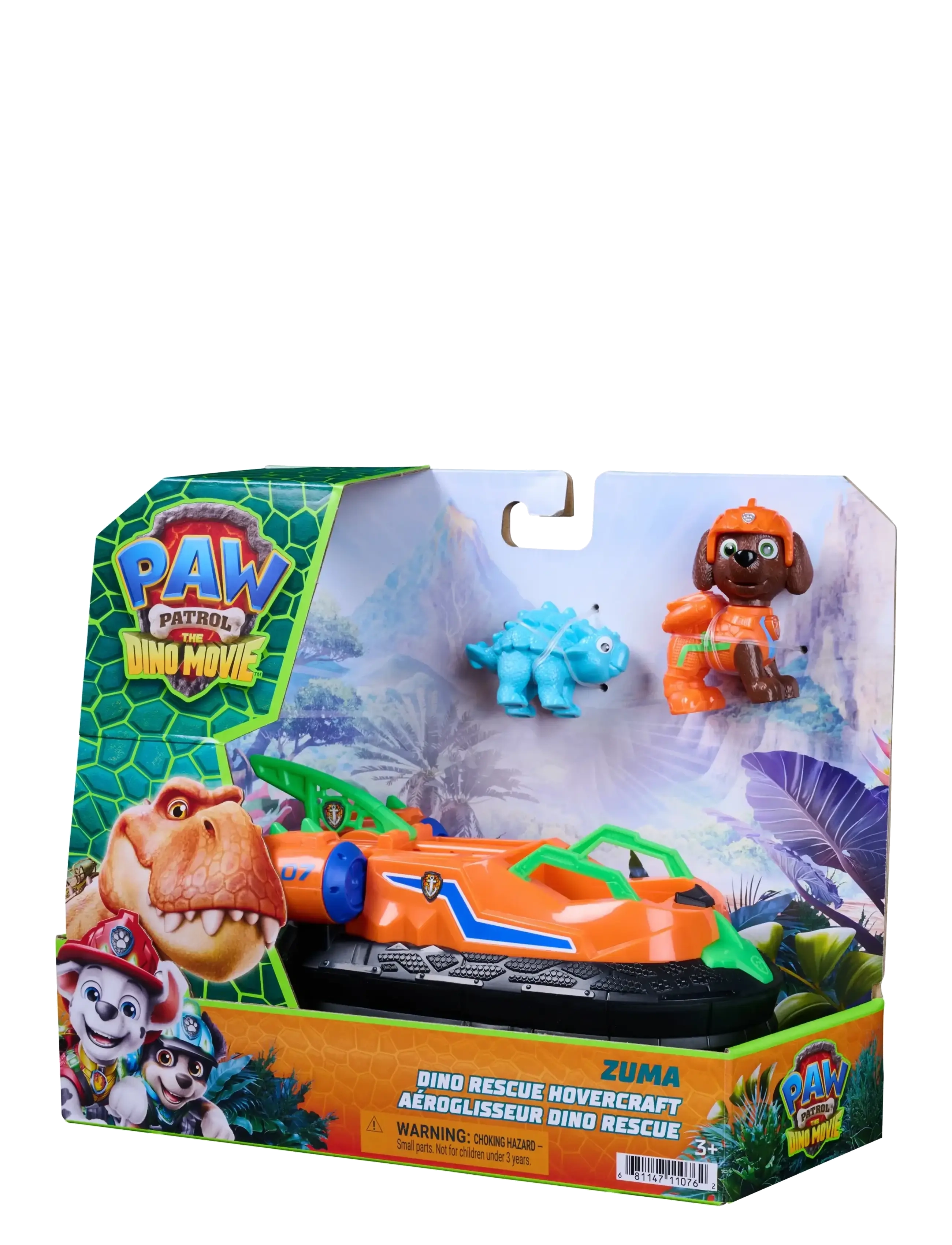 Paw Patrol - Paw Patrol: Dinosaurie-filmen Dino-temafordon Zuma - film & sagofigurer - multi - 1