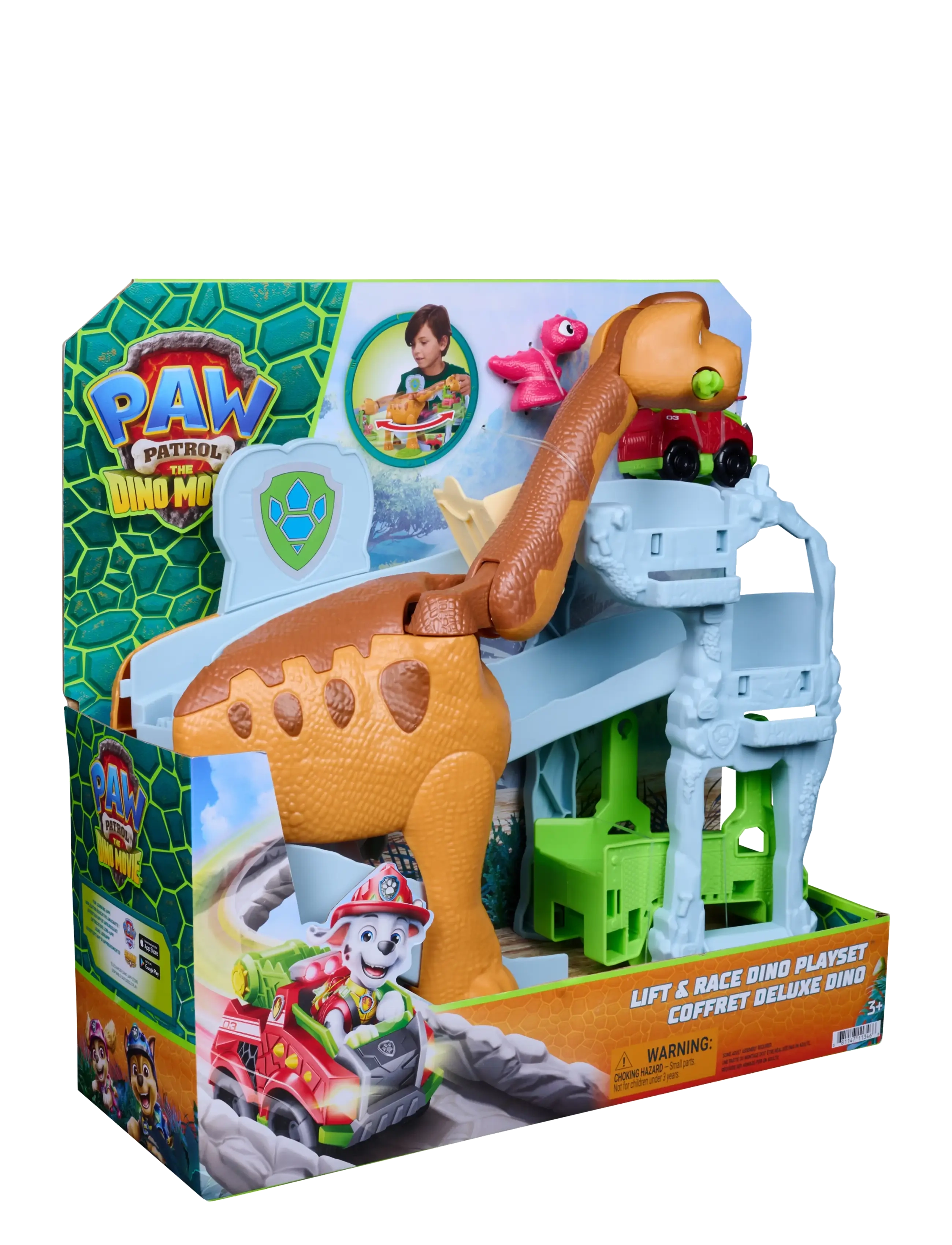 Paw Patrol - Paw Patrol: Dino Filmen Dino Pup Squad Lift & Race - film- & eventyrsfigurer - multi - 2