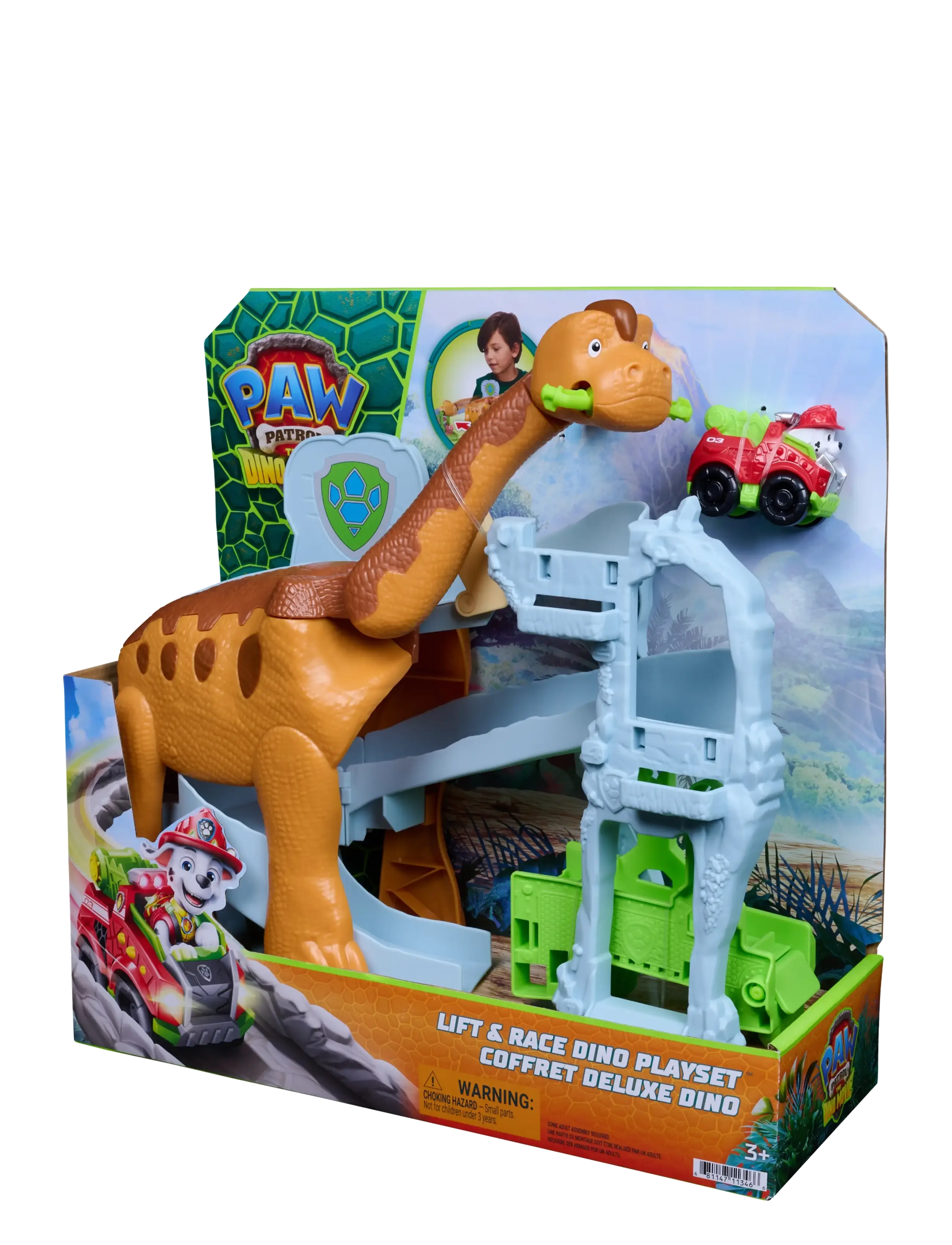 Paw Patrol - Paw Patrol: Dino Filmen Dino Pup Squad Lift & Race - film- & eventyrsfigurer - multi - 5