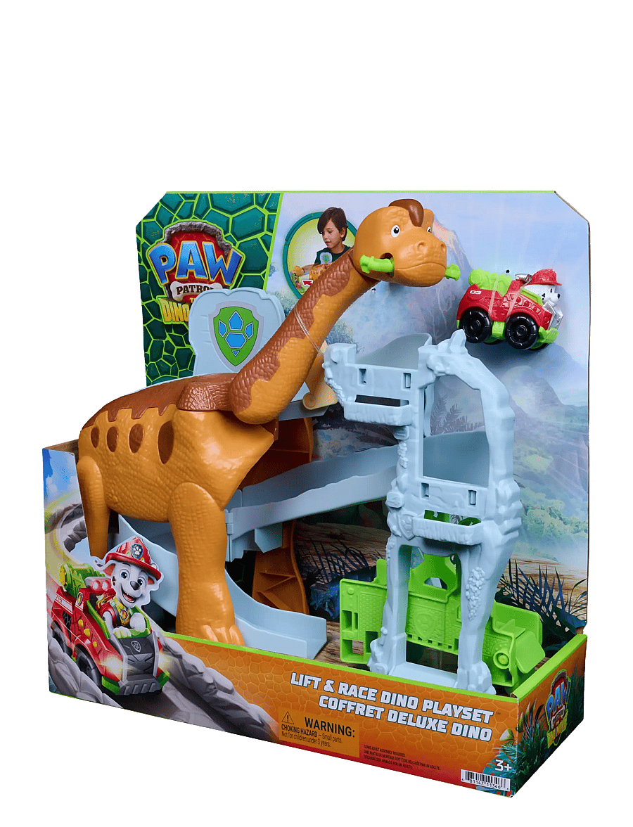 Paw Patrol - Paw Patrol: Dino Filmen Dino Pup Squad Lift & Race - film- & eventyrsfigurer - multi - 5