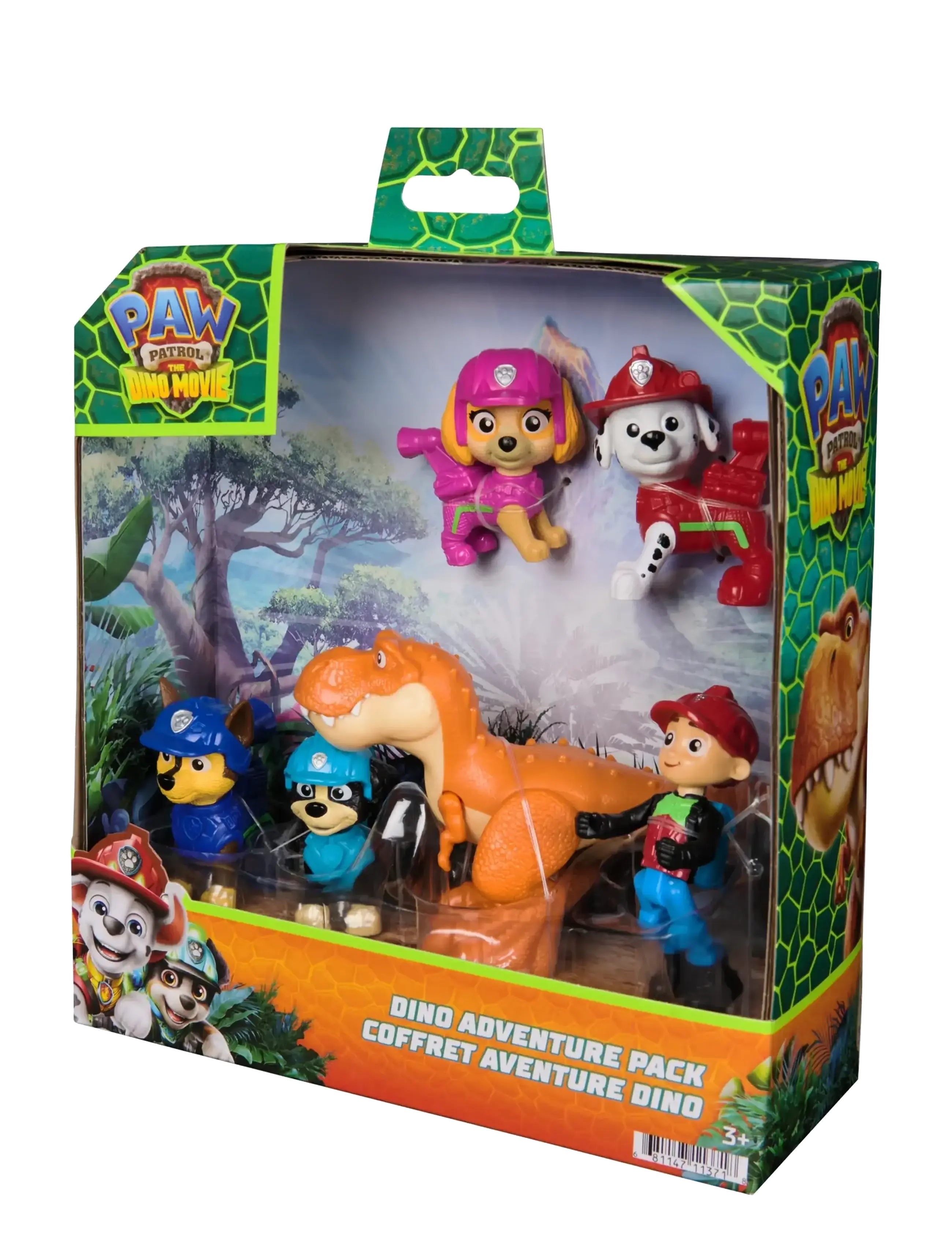 Paw Patrol Paw Patrol: Dinosaurie-filmen Dino teampaket - Paw Patrol - MULTI / multi
