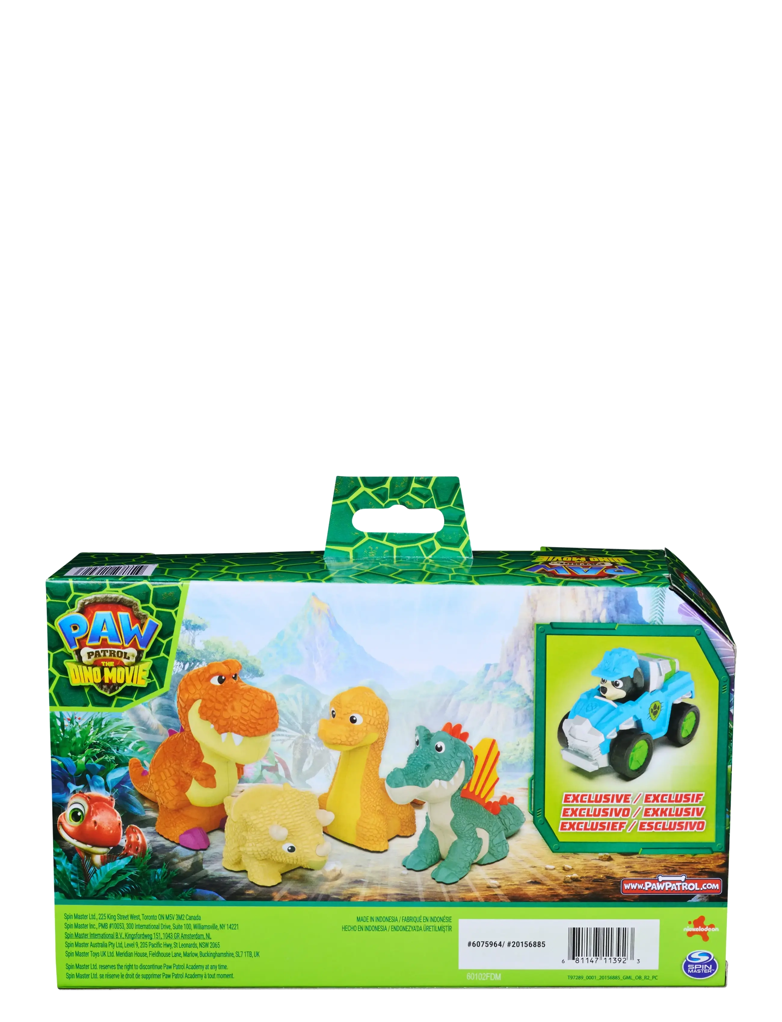 Paw Patrol - Paw Patrol: Dino Filmen Dino Rex's Dino Crew-pakke - multi - 2