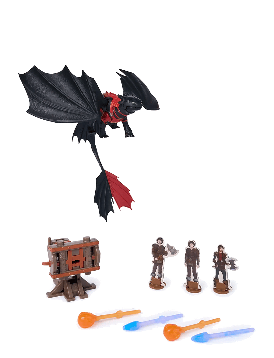 Dragon - Dragons Blazing Battle Cannon Blast w/Toothless - film- & eventyrsfigurer - multi - 1