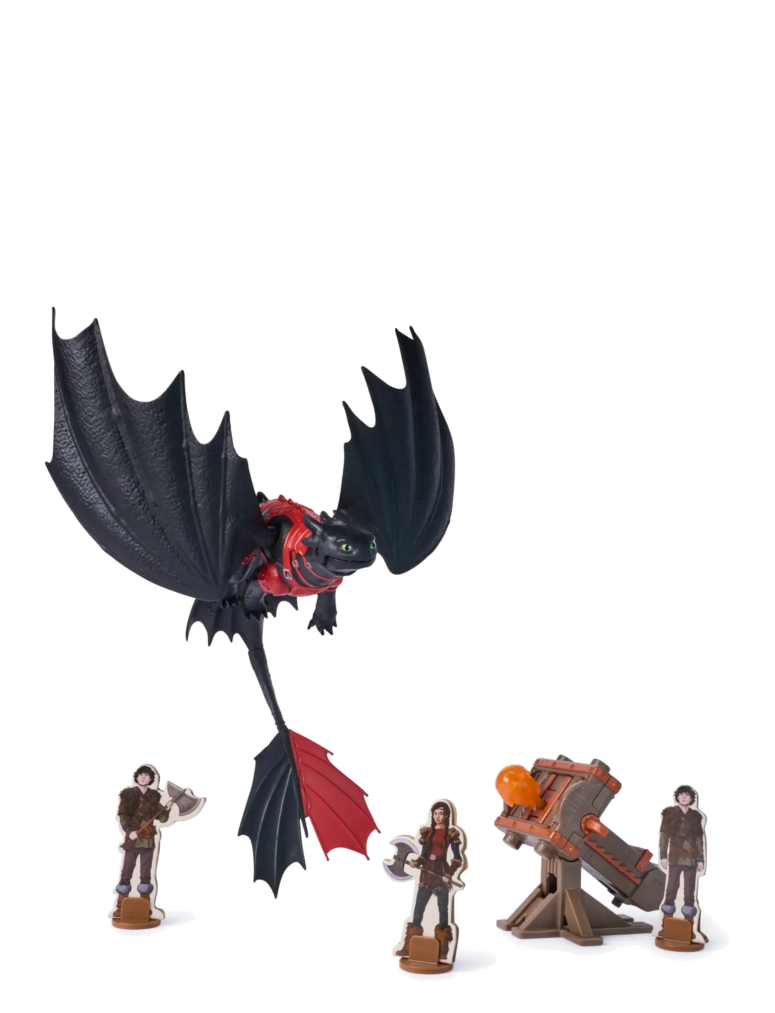 Dragon - Dragons Blazing Battle Cannon Blast w/Toothless - film & sagofigurer - multi - 3