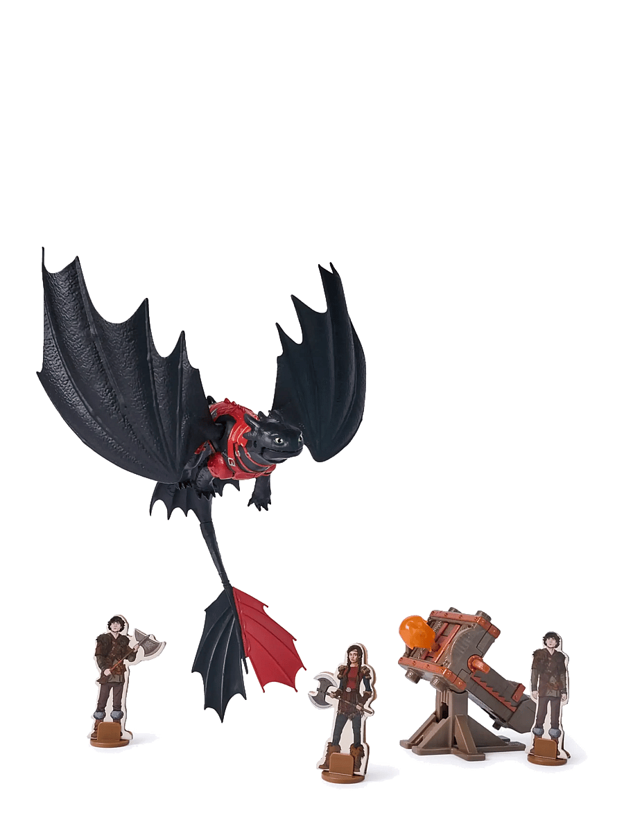 Dragon - Dragons Blazing Battle Cannon Blast w/Toothless - film- & eventyrsfigurer - multi - 3