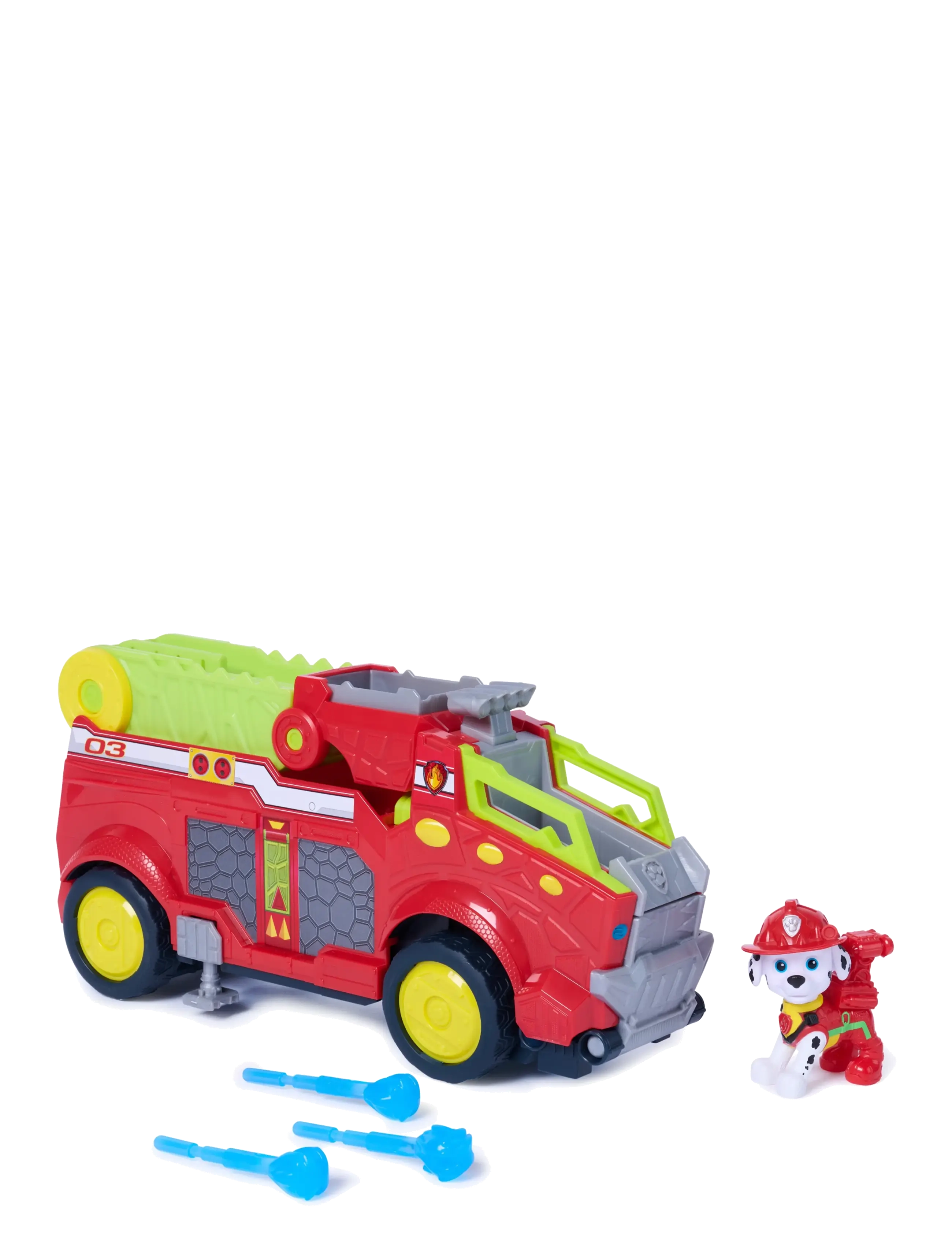 Paw Patrol - Paw Patrol: Dino Filmen Dino Rescue-redningskøretøj - multi - 2
