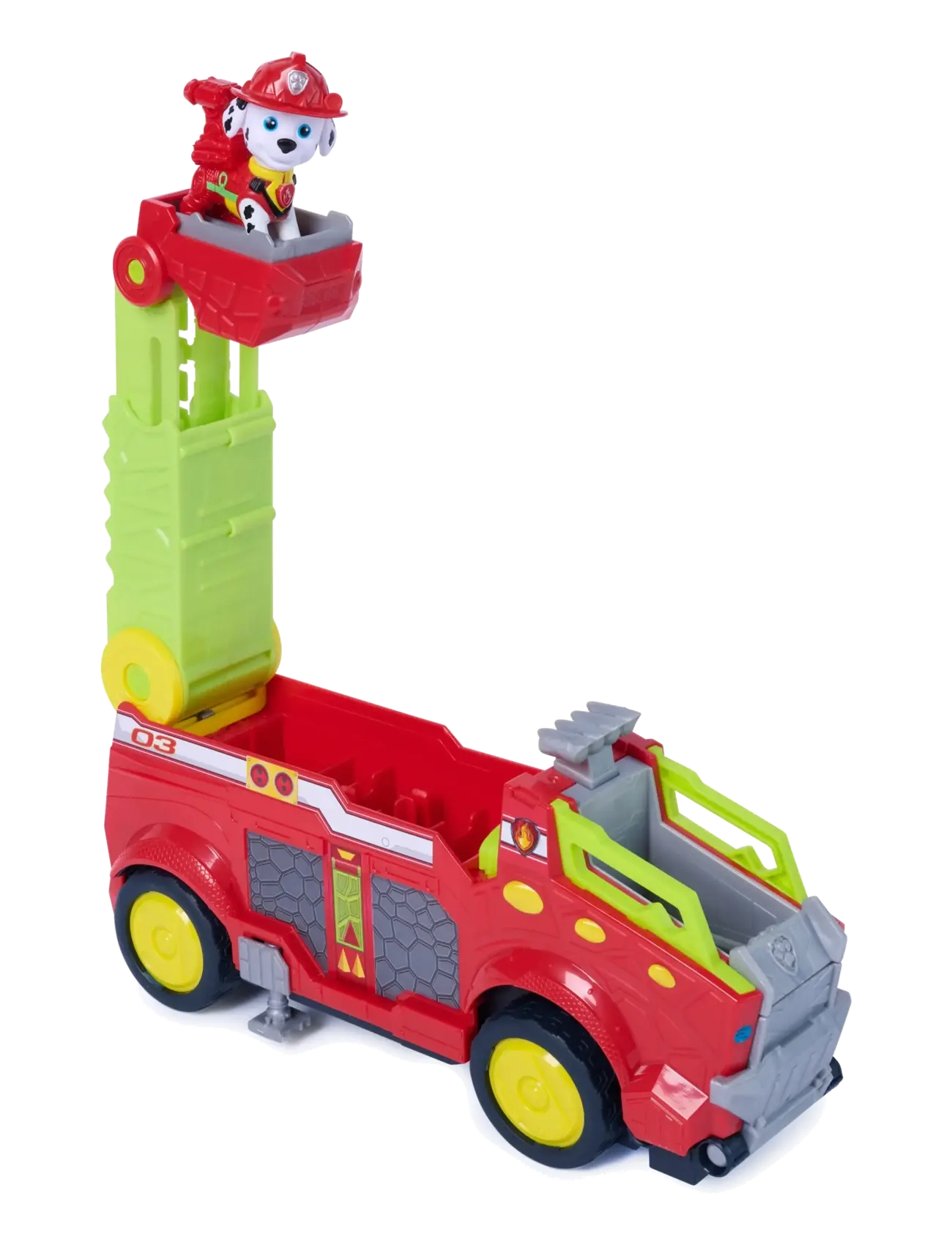 Paw Patrol - Paw Patrol: Dino Filmen Dino Rescue-redningskøretøj - multi - 4