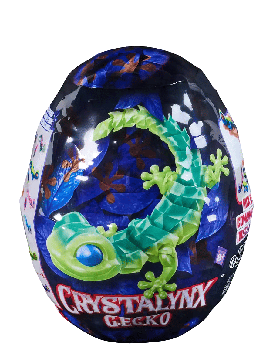 MAKI - CrystaLynx Gecko Asst. CDU - djur - multi - 0