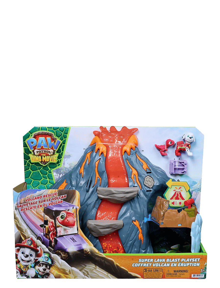 Paw Patrol - Paw Patrol Movie 3 Super Lava Blast Playset - lekset - multi - 1