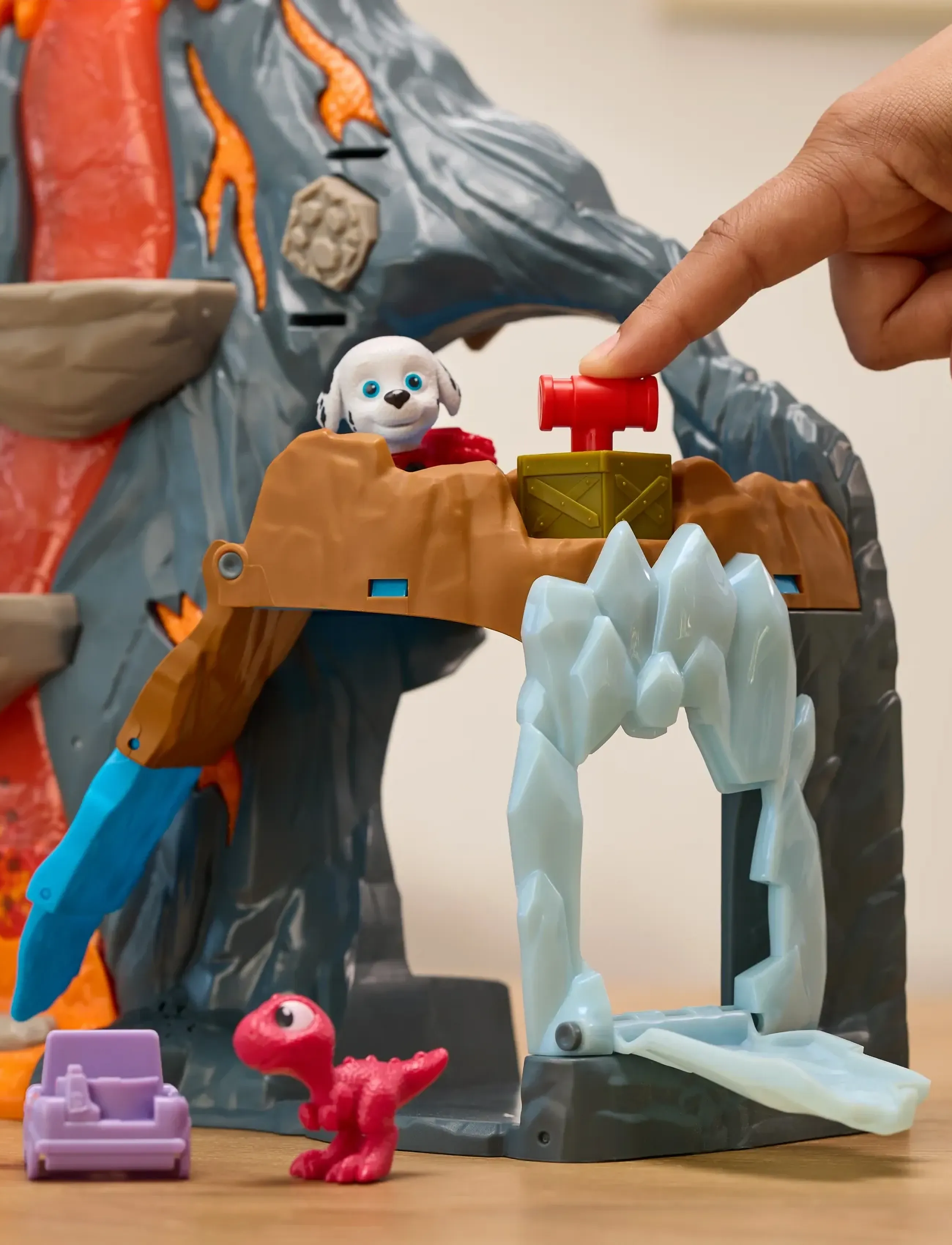 Paw Patrol - Paw Patrol Movie 3 Super Lava Blast Playset - lekset - multi - 5