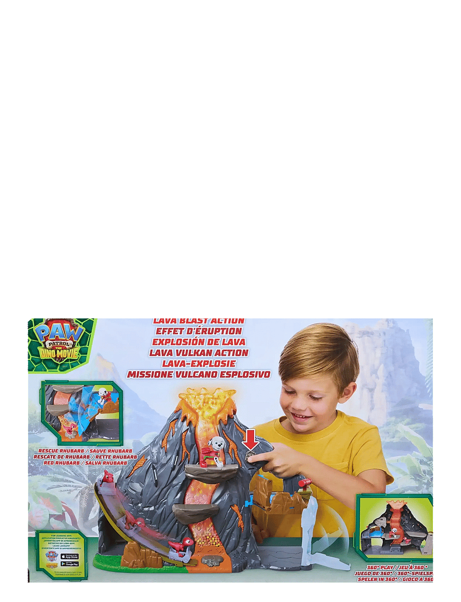 Paw Patrol - Paw Patrol Movie 3 Super Lava Blast Playset - lekset - multi - 3