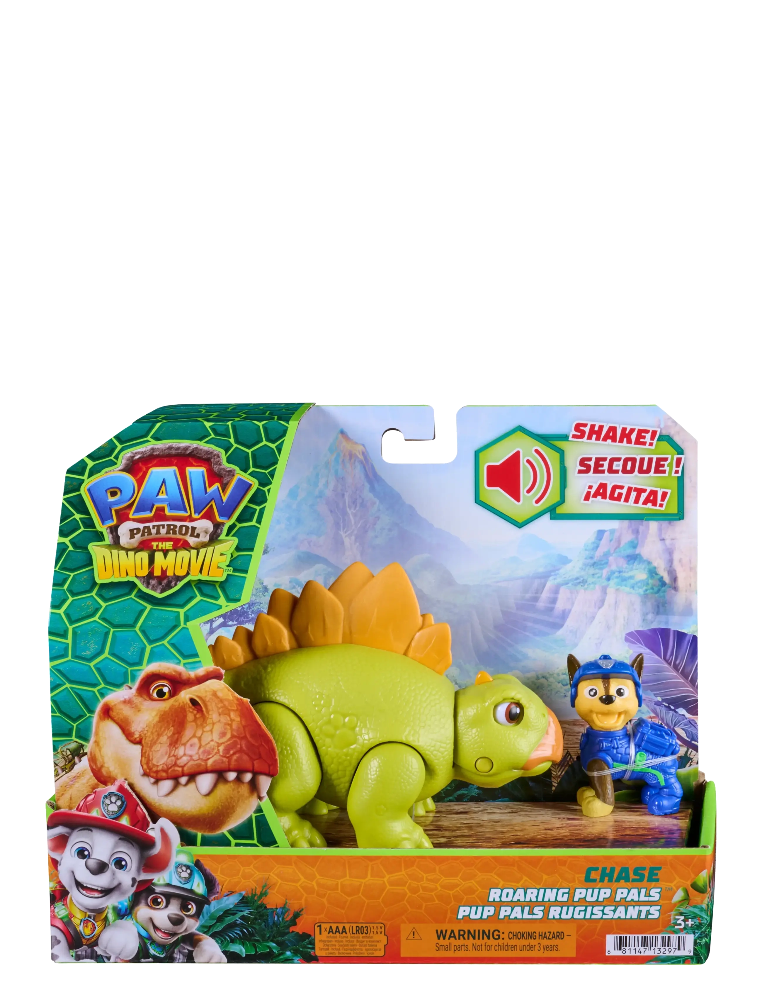 Paw Patrol Paw Patrol Movie 3 Roaring Pup Pals Chase - Legetøj 3-5 år - MULTI / multi