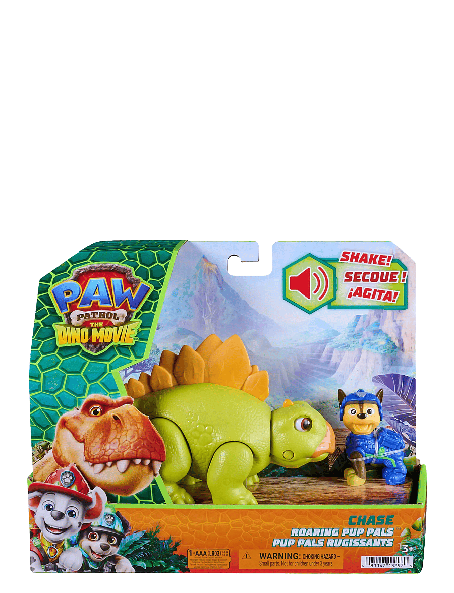 Paw Patrol - Paw Patrol Movie 3 Roaring Pup Pals Chase - film & sagofigurer - multi - 0