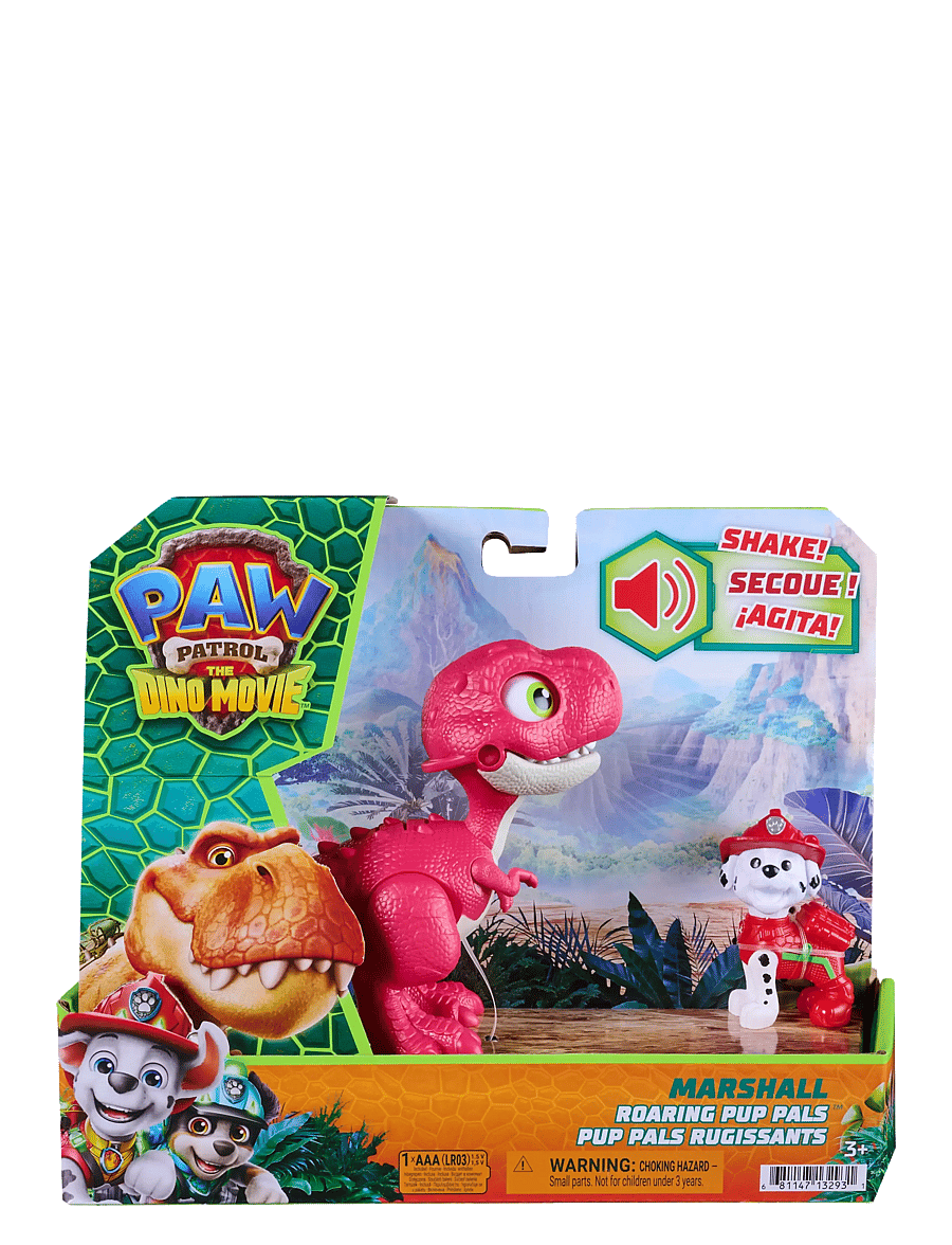Paw Patrol - Paw Patrol Movie 3 Roaring Pup Pals Marshall - film & sagofigurer - multi - 0