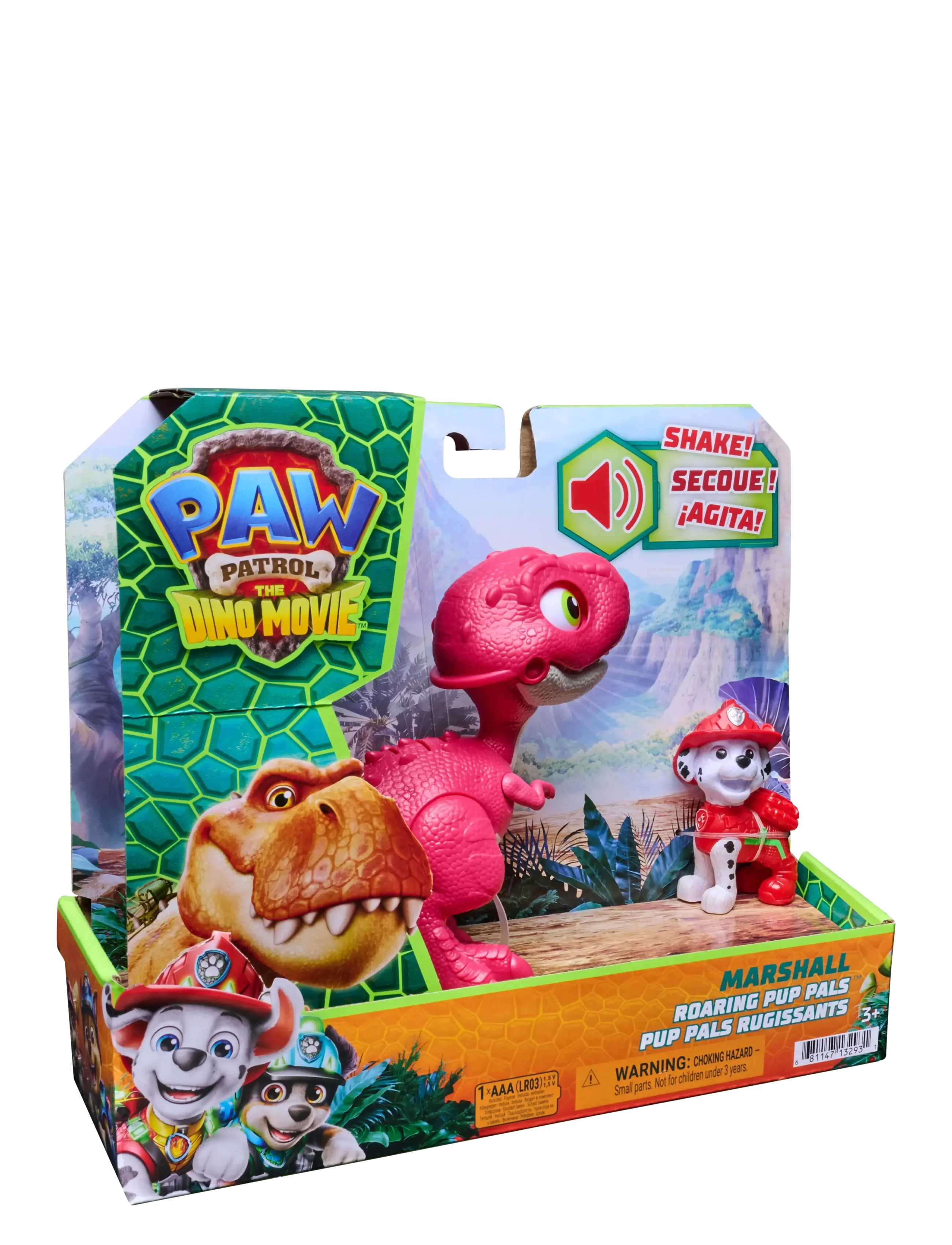 Paw Patrol - Paw Patrol Movie 3 Roaring Pup Pals Marshall - film- & eventyrsfigurer - multi - 3