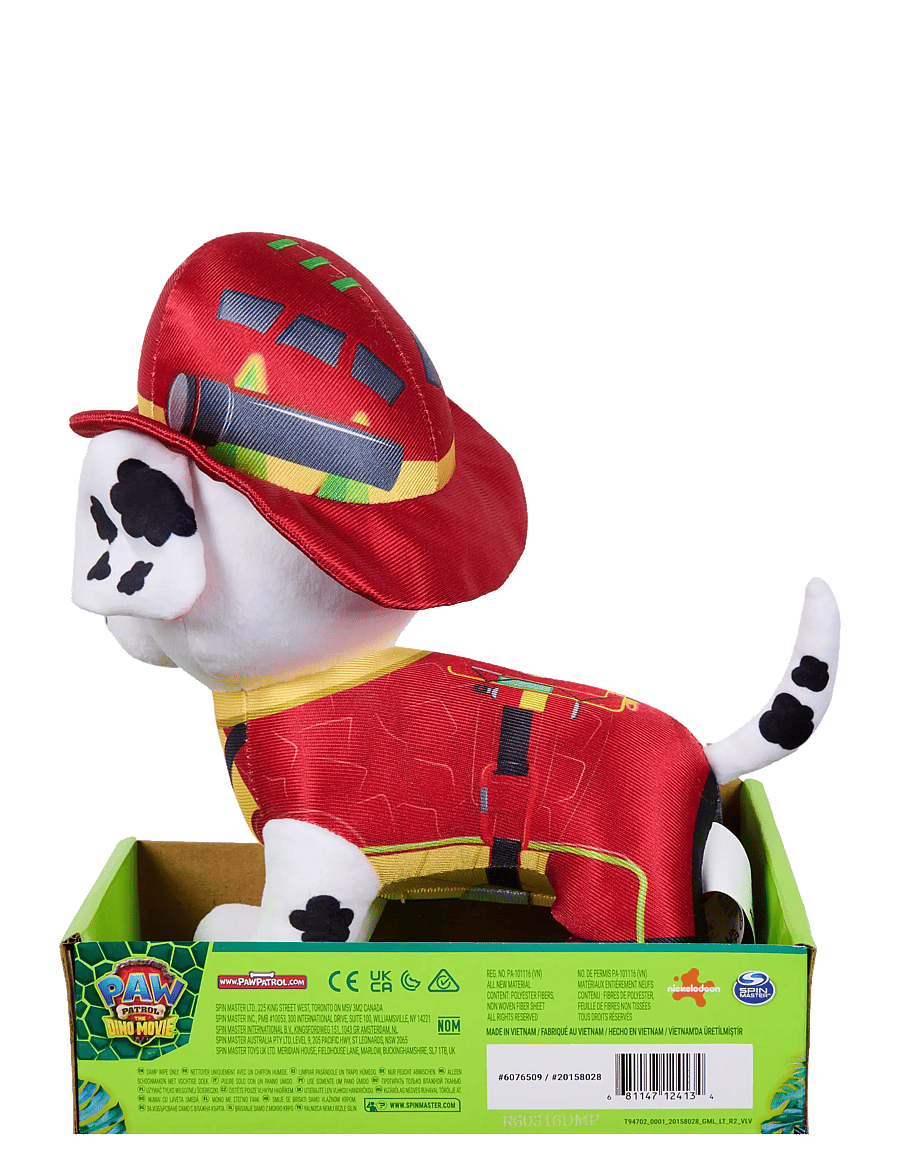 Paw Patrol - Paw Patrol Movie 3 Marshall Feature Plush 25cm - tøjdyr - multi - 4