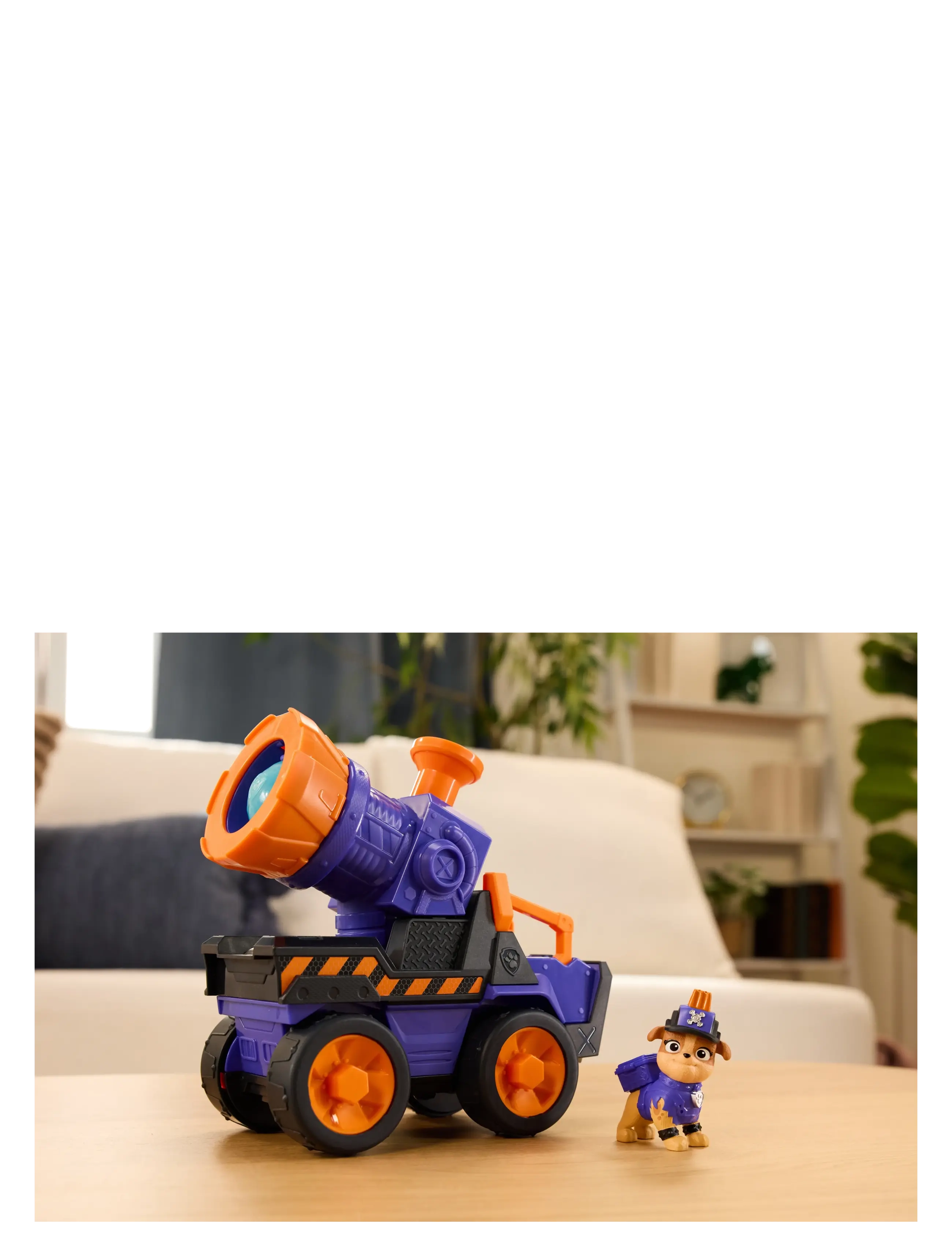 Paw Patrol - Rubble & Crew Mix's Mega Blaster Vehicle - lekset - multi - 3