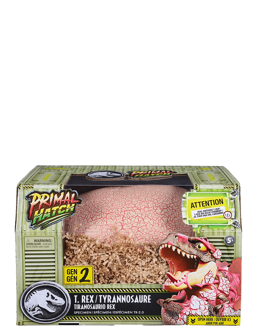 MAKI - Primal Hatch Jurassic World T Rex 2.0 - interaktiva djur - multi - 0