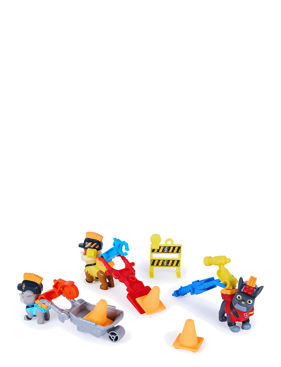 Paw Patrol - Rubble & Crew Wrecking Crew story pack - film & sagofigurer - multi - 3