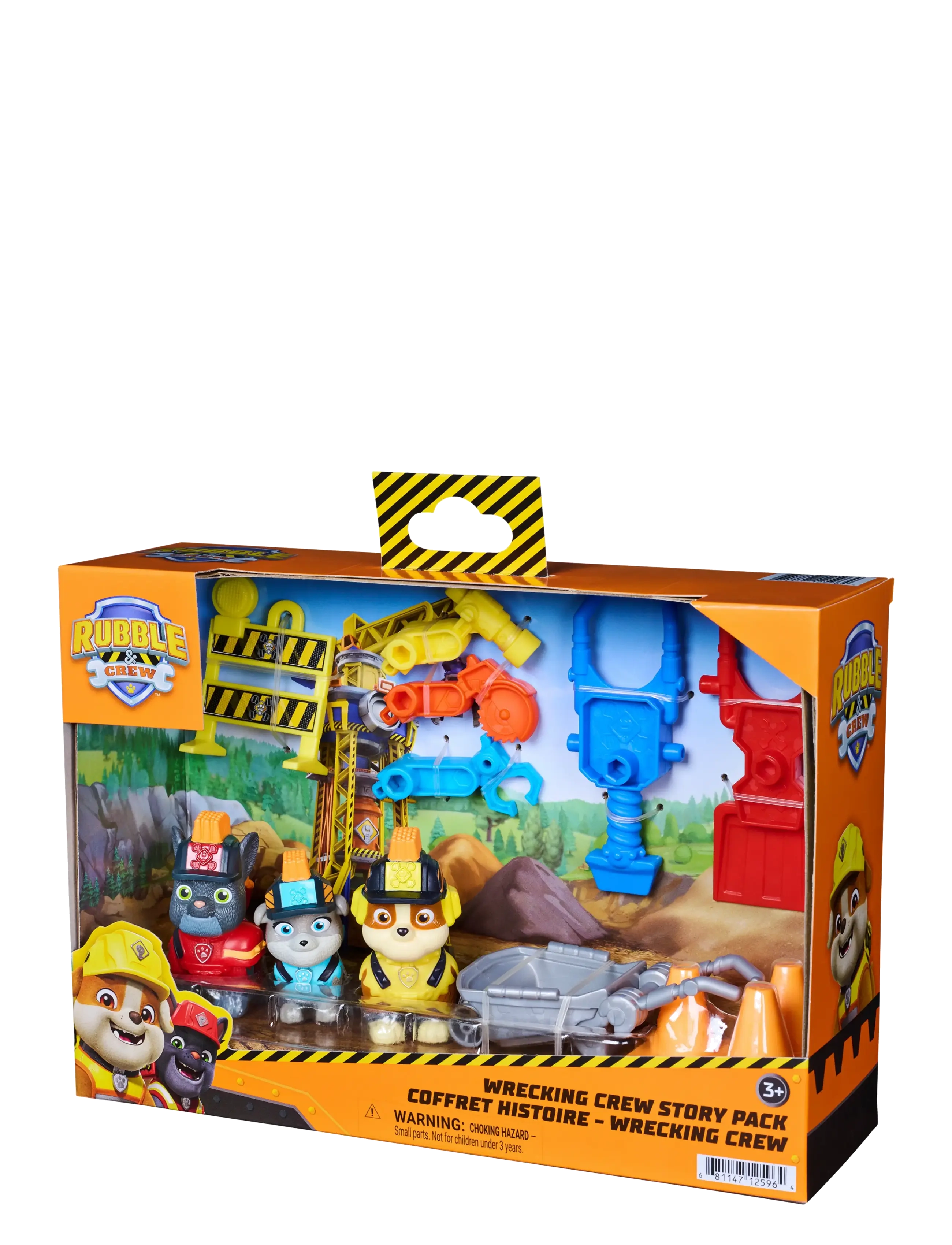 Paw Patrol - Rubble & Crew Wrecking Crew story pack - film & sagofigurer - multi - 5