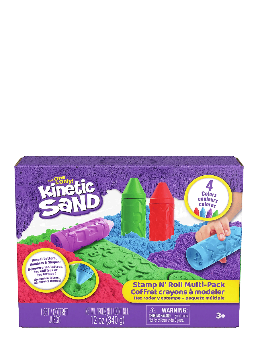 MAKI - Kinetic Sand Stamp N' Roll Multipack - leklera - multi - 0