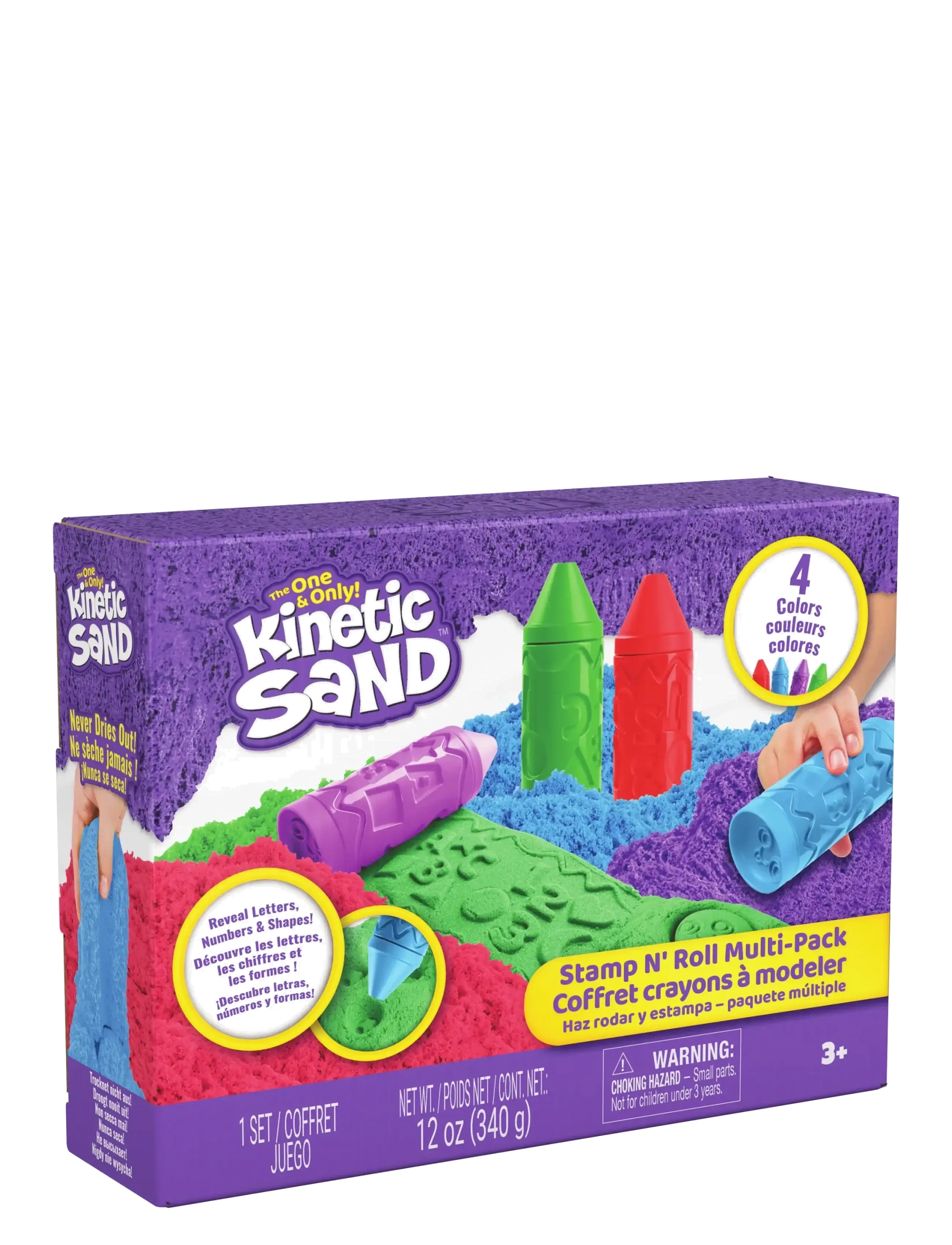 MAKI - Kinetic Sand Stamp N' Roll Multipack - leklera - multi - 5