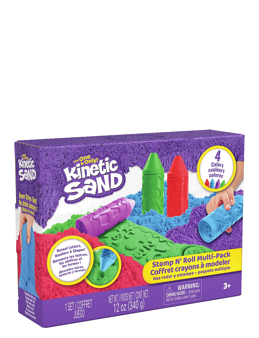 MAKI - Kinetic Sand Stamp N' Roll Multipack - leklera - multi - 5