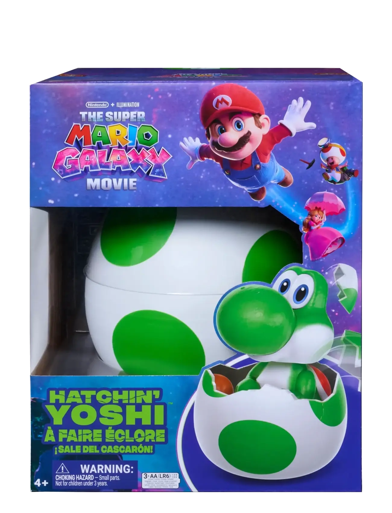 Super Mario Nintendo Super Mario Hatchin Interactive Yoshi, One Size, Green, Interaktive Dyr Og Robotter > Interaktive Dyr, Børn