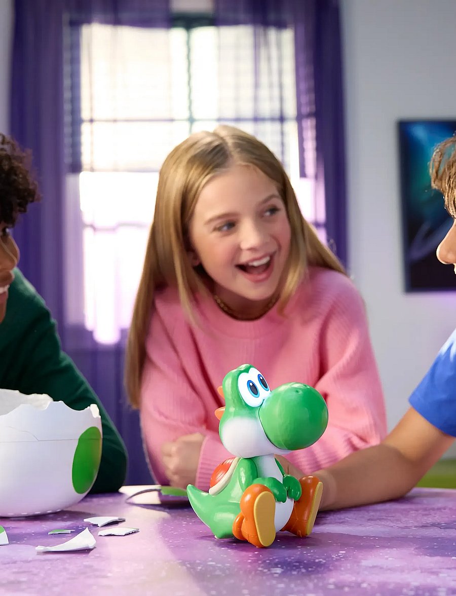 Super Mario - Nintendo Super Mario Hatchin Interactive Yoshi - gagnvirk dýr - multi - 0