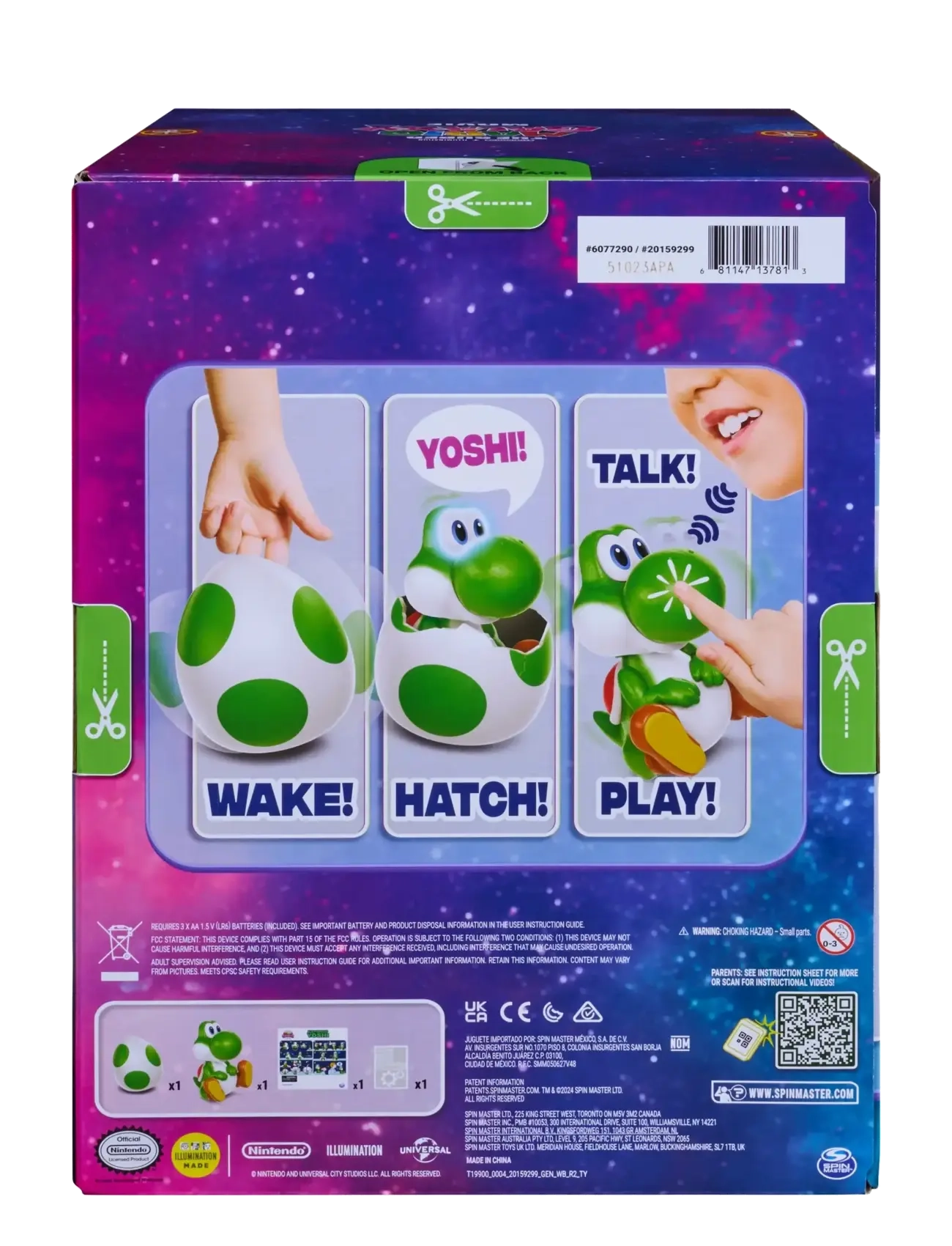 MAKI - Nintendo Super Mario Hatchin Interactive Yoshi - interaktiva djur och robotar - multi - 5