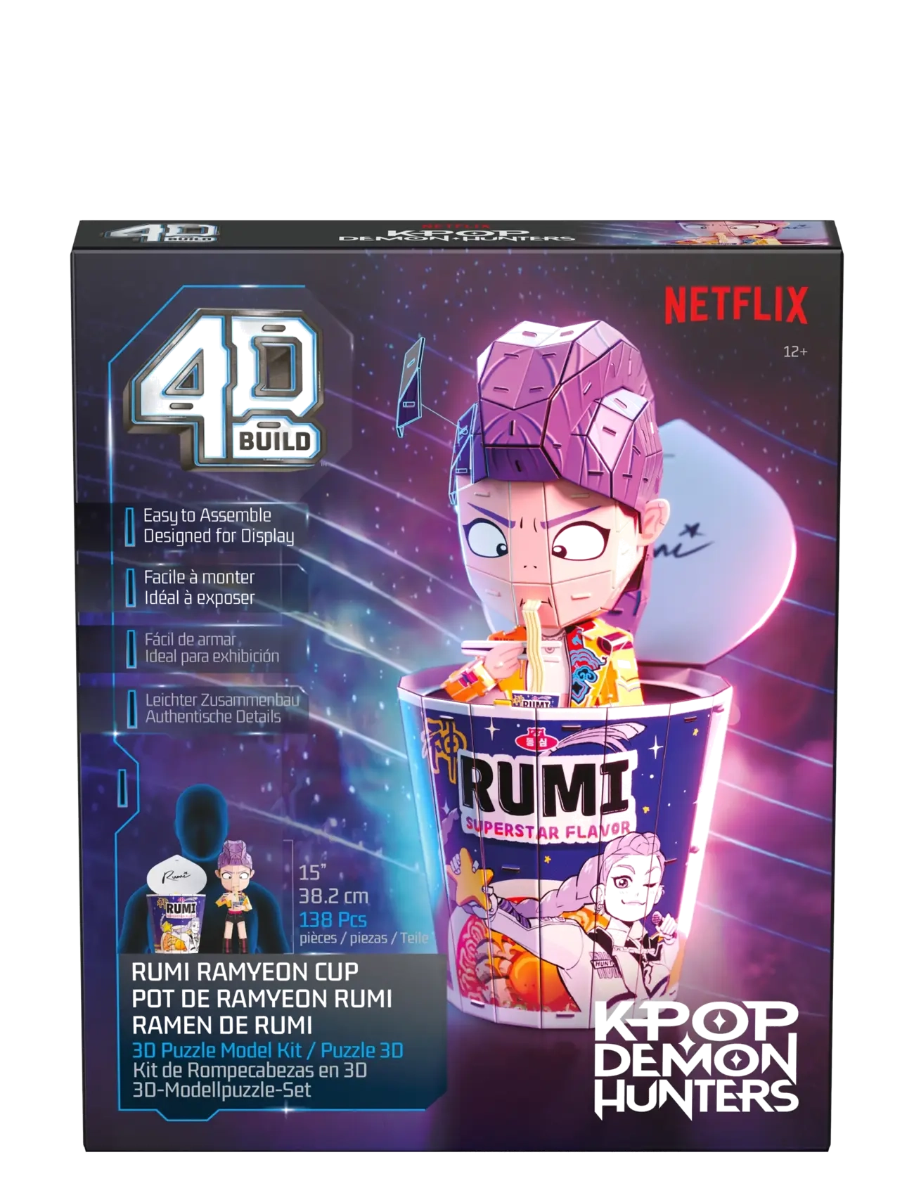 Demon Hunters KPDH 4D Build Ramen Cup Rumi - Leksaker - MULTI / multi