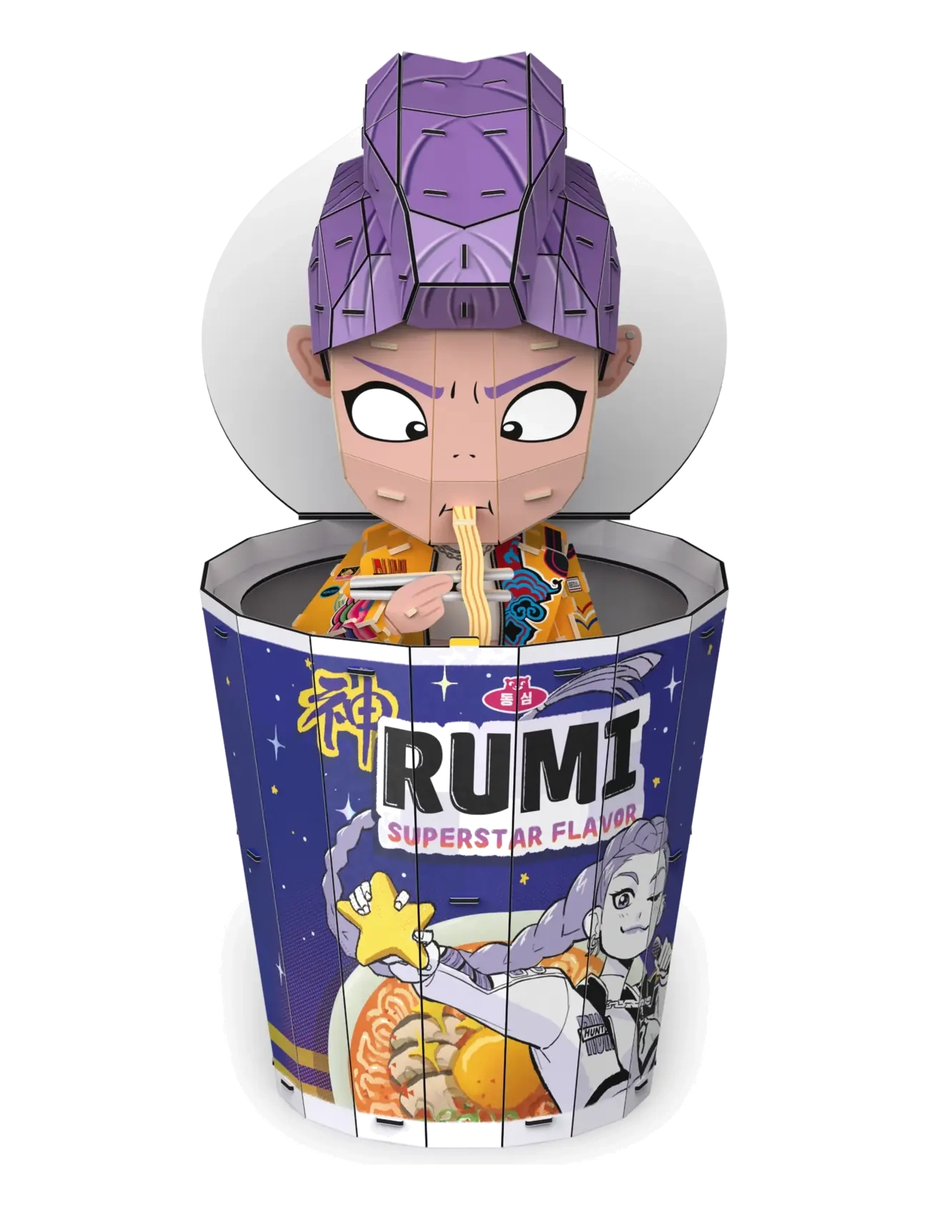 Demon Hunters - KPDH 4D Build Ramen Cup Rumi - 3d-pussel - multi - 1