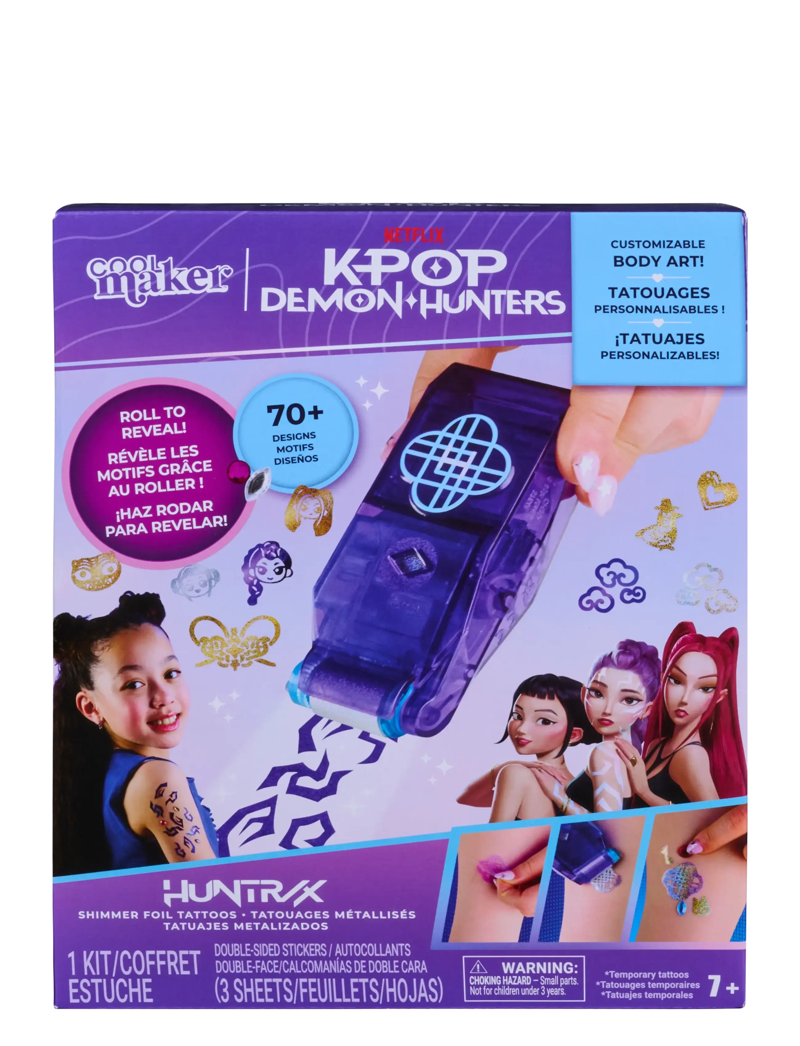 Demon Hunters KPDH Cool Maker - Shimmer Me Tattoo Kit - Rita & Pyssla - MULTI / multi