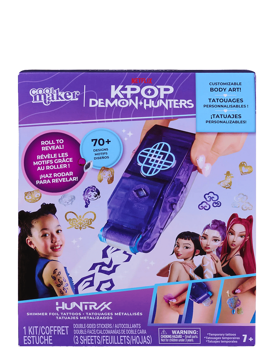 Demon Hunters - KPDH Cool Maker - Shimmer Me Tattoo Kit - tattoos - multi - 1