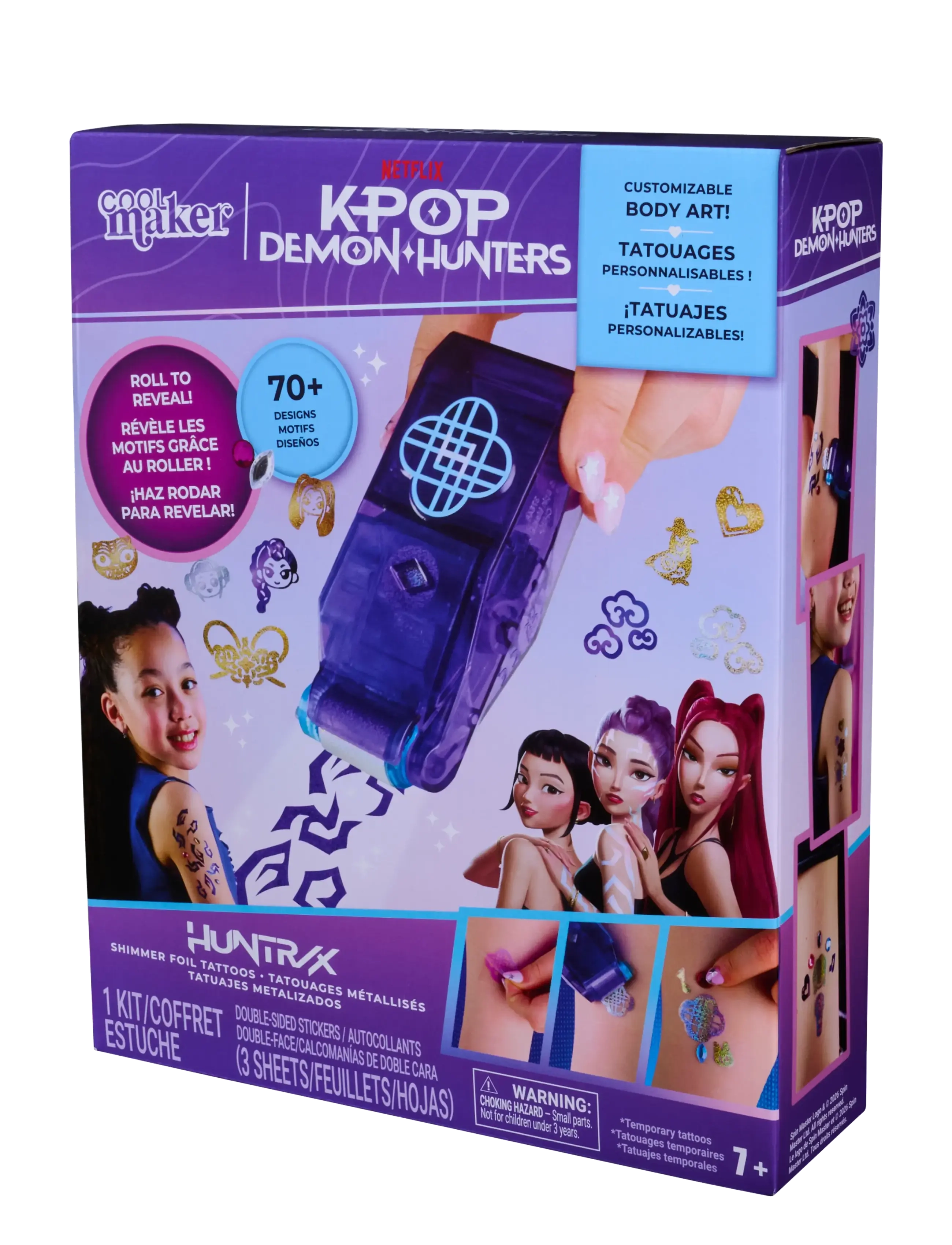 Demon Hunters - KPDH Cool Maker - Shimmer Me Tattoo Kit - multi - 4