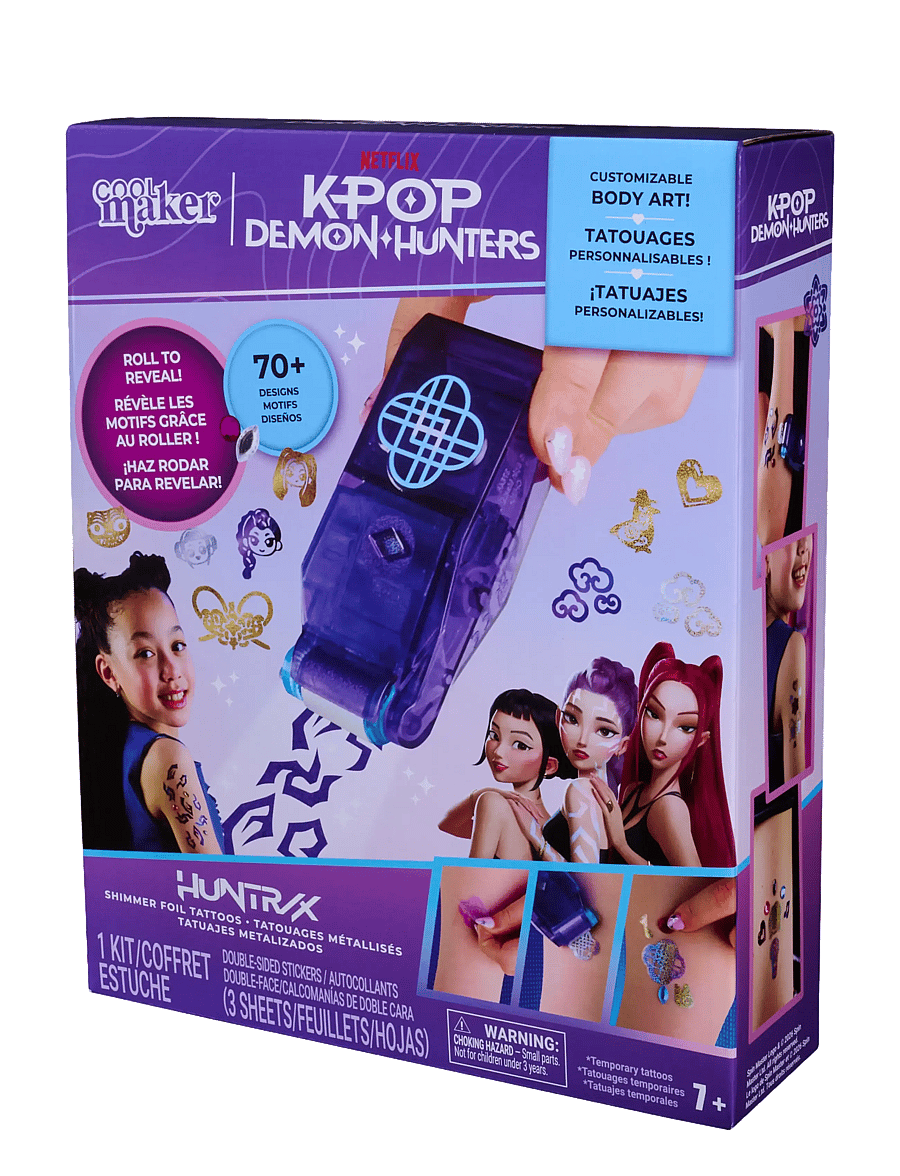 Demon Hunters - KPDH Cool Maker - Shimmer Me Tattoo Kit - tattoos - multi - 4