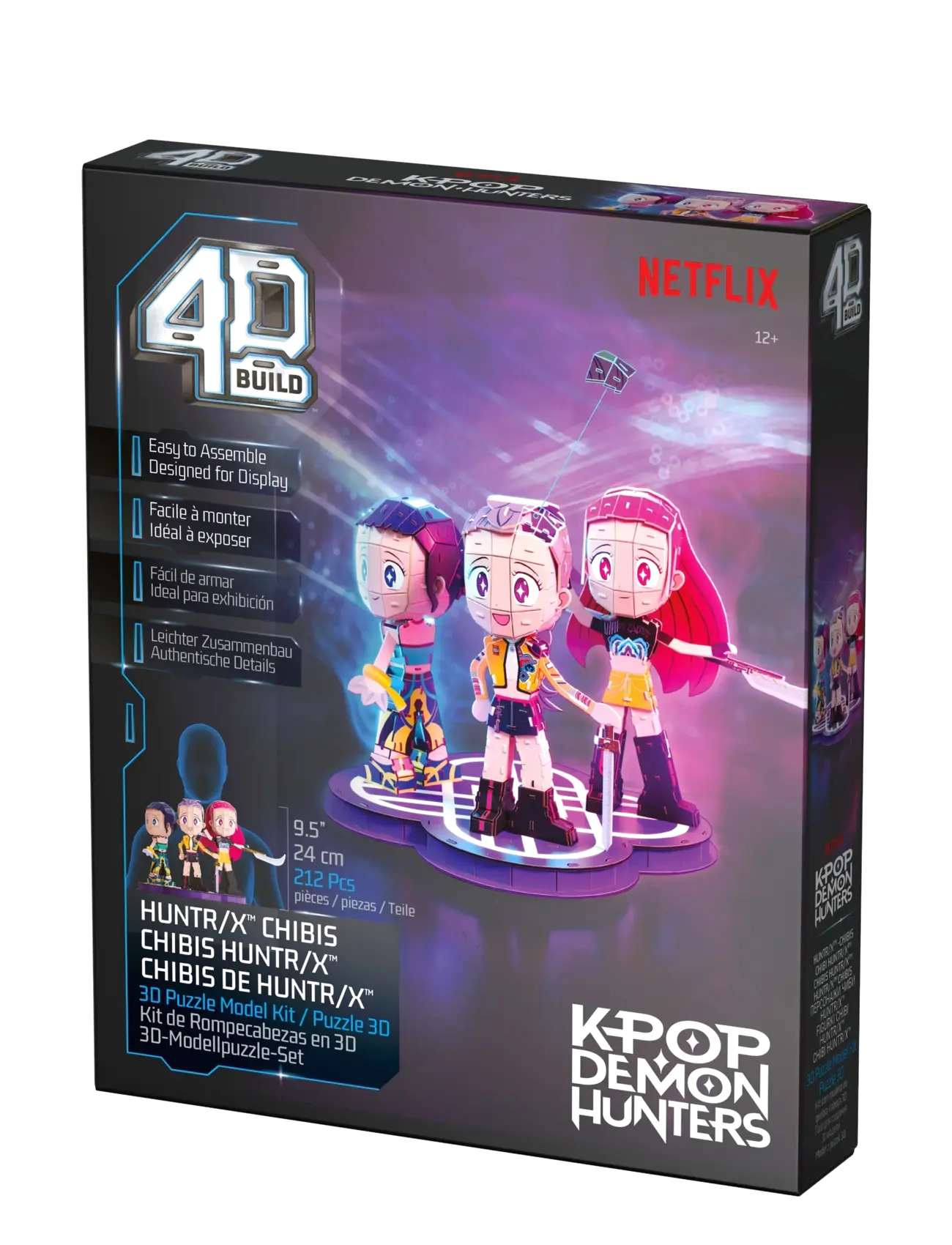 Demon Hunters - KPDH 4D Build Huntrix Chibi Set - 3d-pussel - multi - 4
