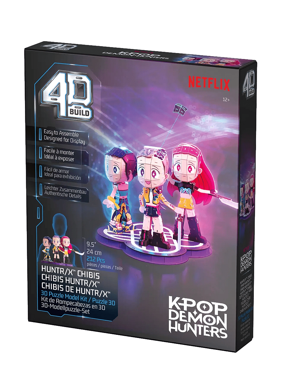 Demon Hunters - KPDH 4D Build Huntrix Chibi Set - 3d-pussel - multi - 4