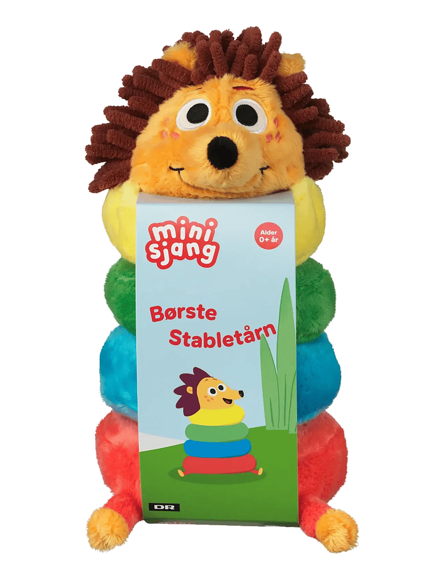 MAKI - DR Børste Plys Stabeltårn - mjukisdjur - multi - 1