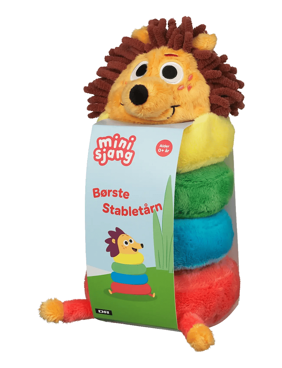 MAKI - DR Børste Plys Stabeltårn - mjukisdjur - multi - 2