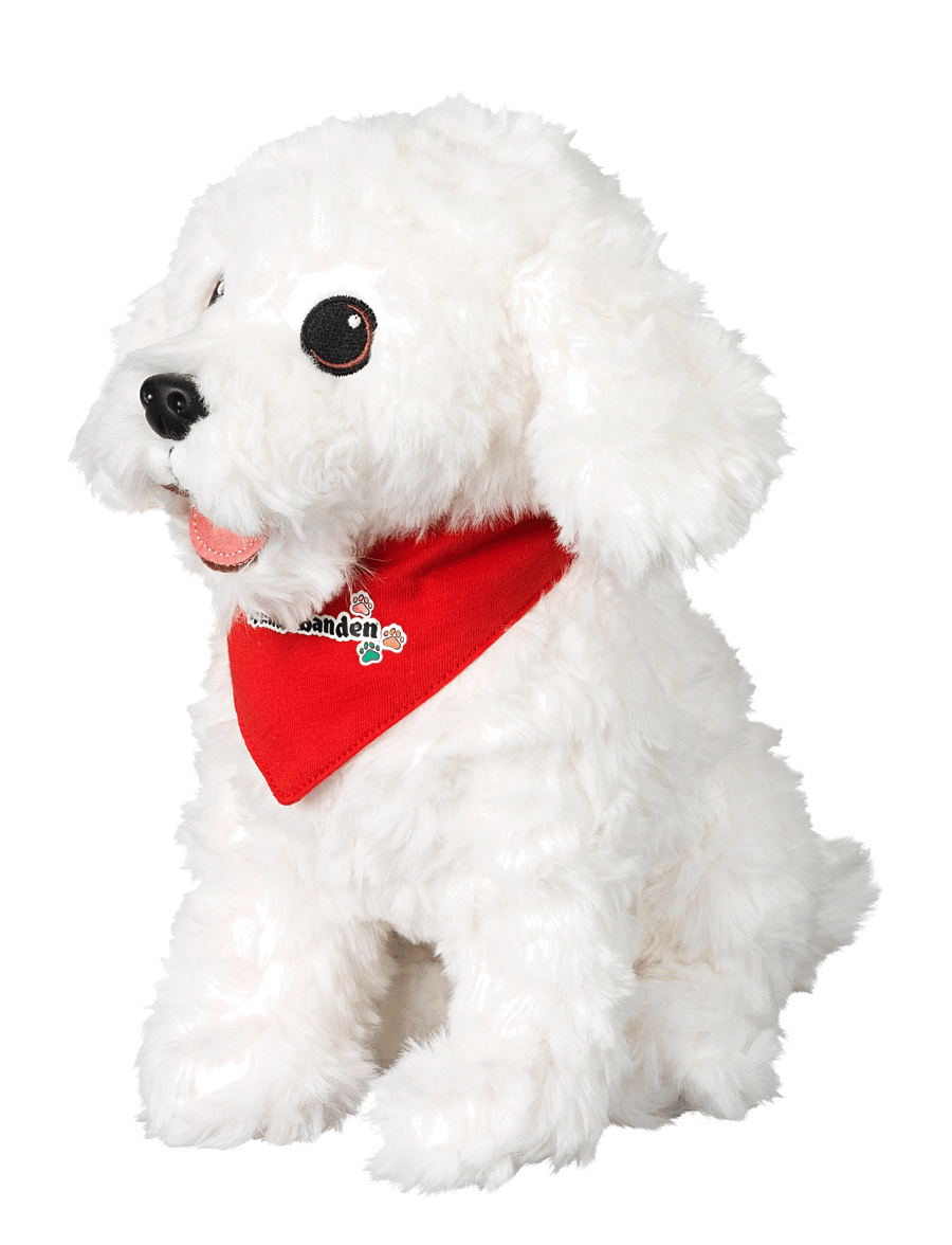 MAKI - DR Hundebanden Ollie, Plys 26 Cm - tøjdyr - multi - 1