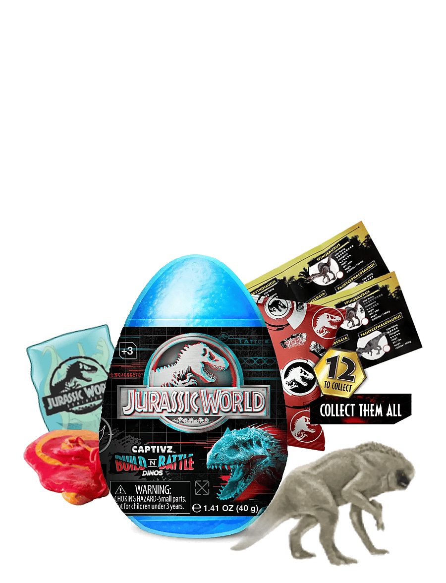 Jurassic World - Jurassic World Slime Egg Science Gone Wrong Asst. - slajm - multi - 0